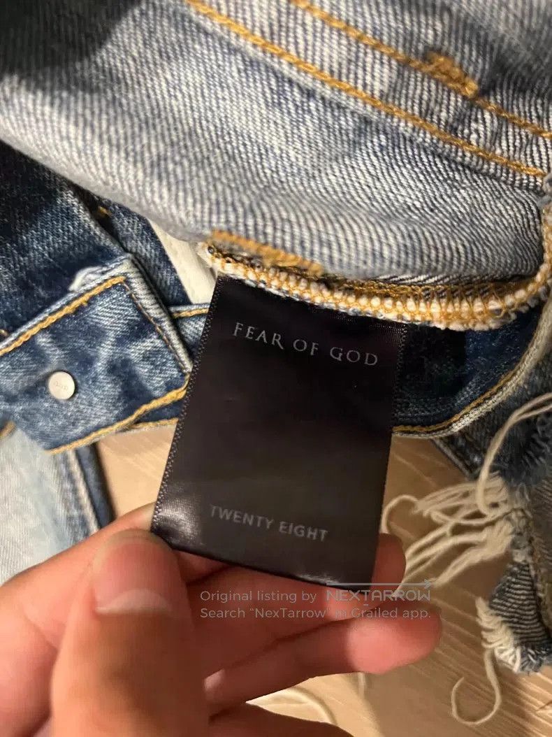 Fear of God Fear of God 4th OG Blue Jeans. Size US 28 / EU 44 - 9 Thumbnail