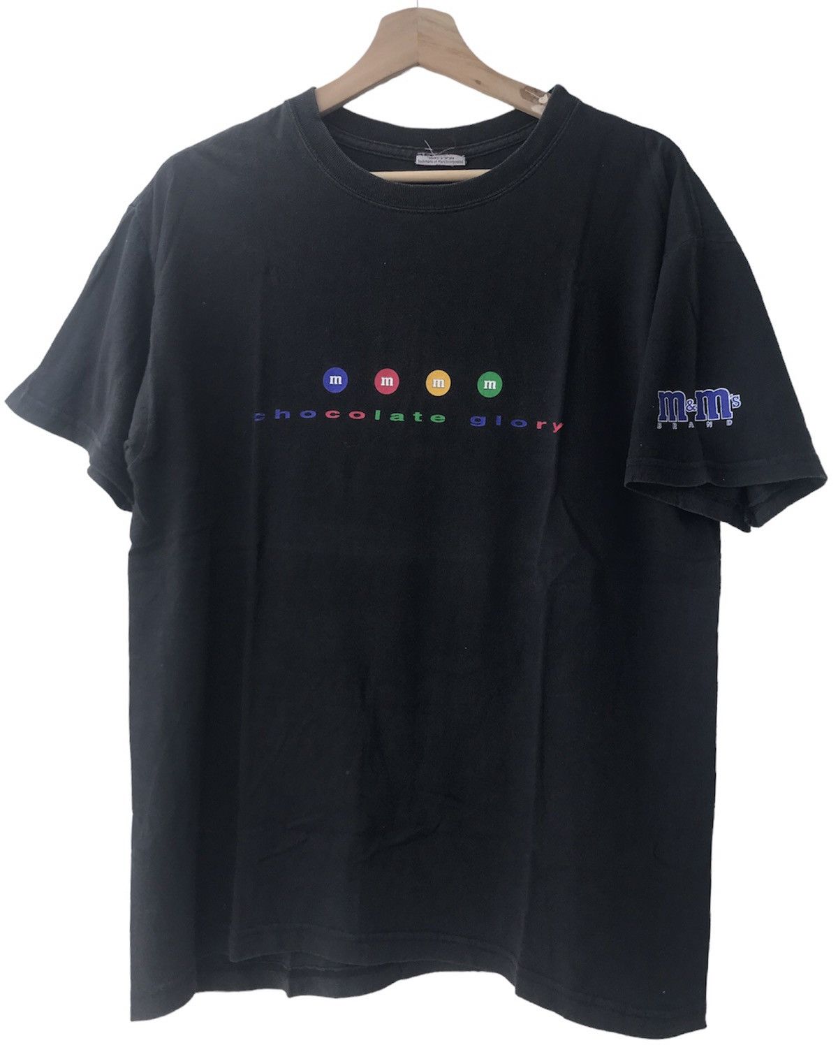 Chocolate × Vintage Vintage M&M Chocolate Candy T Shirt Size US L / EU 52-54 / 3 - 1 Thumbnail