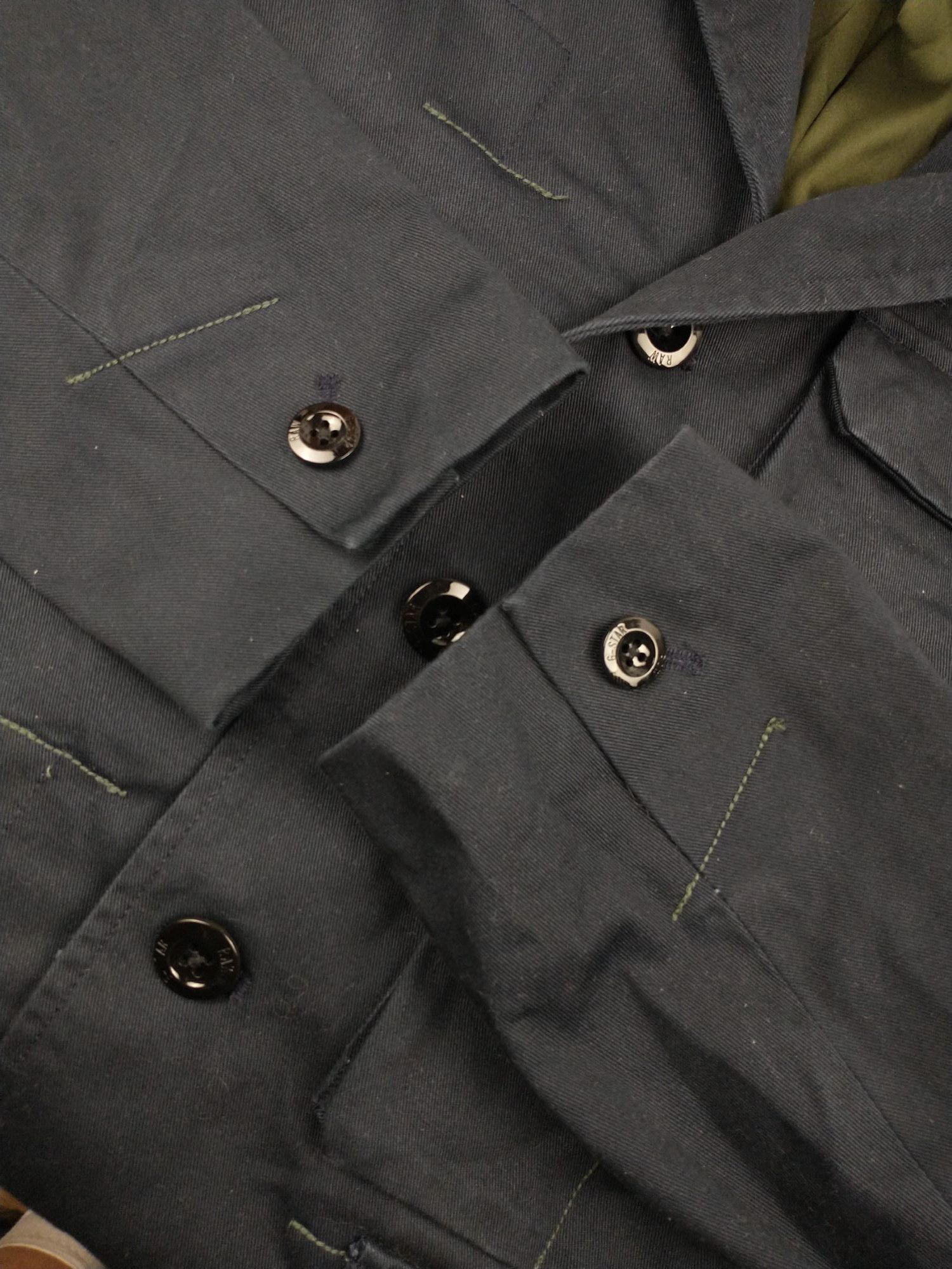 G-Star Stacked Pocket Blazer Constructed Size L Navy Size US L / EU 52-54 / 3 - 19 Thumbnail
