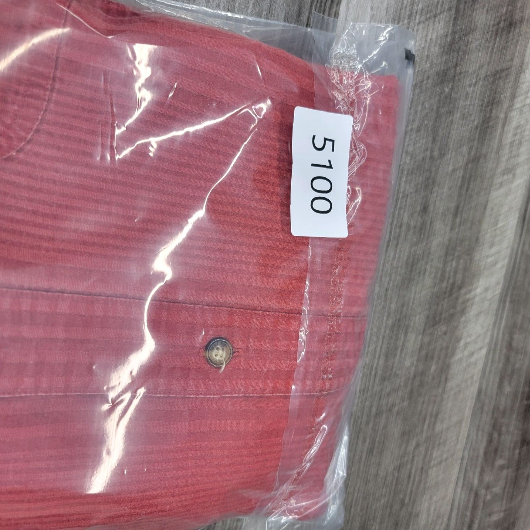 Orvis Orvis Shirt Mens XL Red Corduroy Striped Long Sleeve Button Front Pocket Casual Size US XL / EU 56 / 4 - 7 Thumbnail
