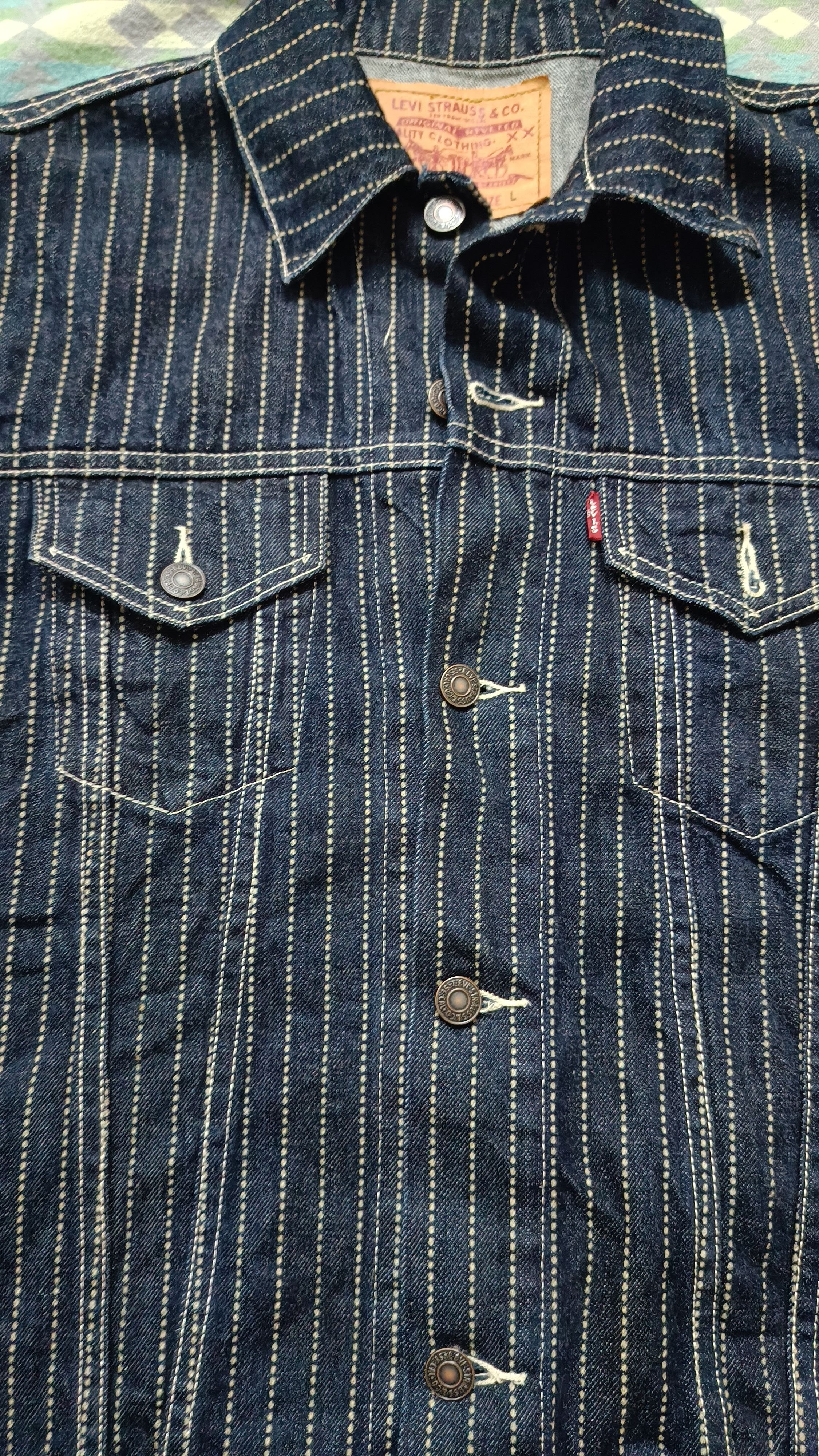 Levi's 🔥🔥 Rare Levi's Jacket Wabash Jeans Size US L / EU 52-54 / 3 - 7 Thumbnail