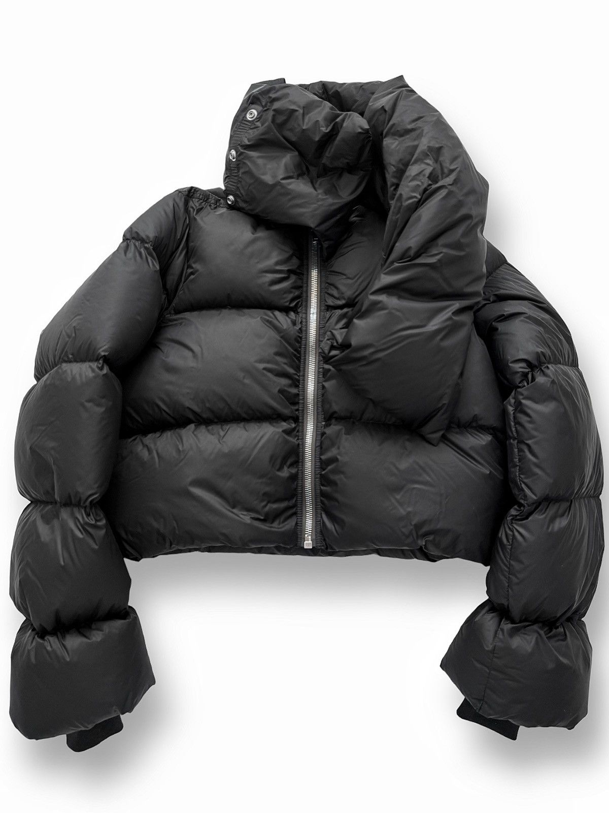 Rick Owens × Rick Owens Drkshdw Sz40 FW22 Strobe Puffer Cropped Down Jacket Size US S / EU 44-46 / 1 - 2 Thumbnail