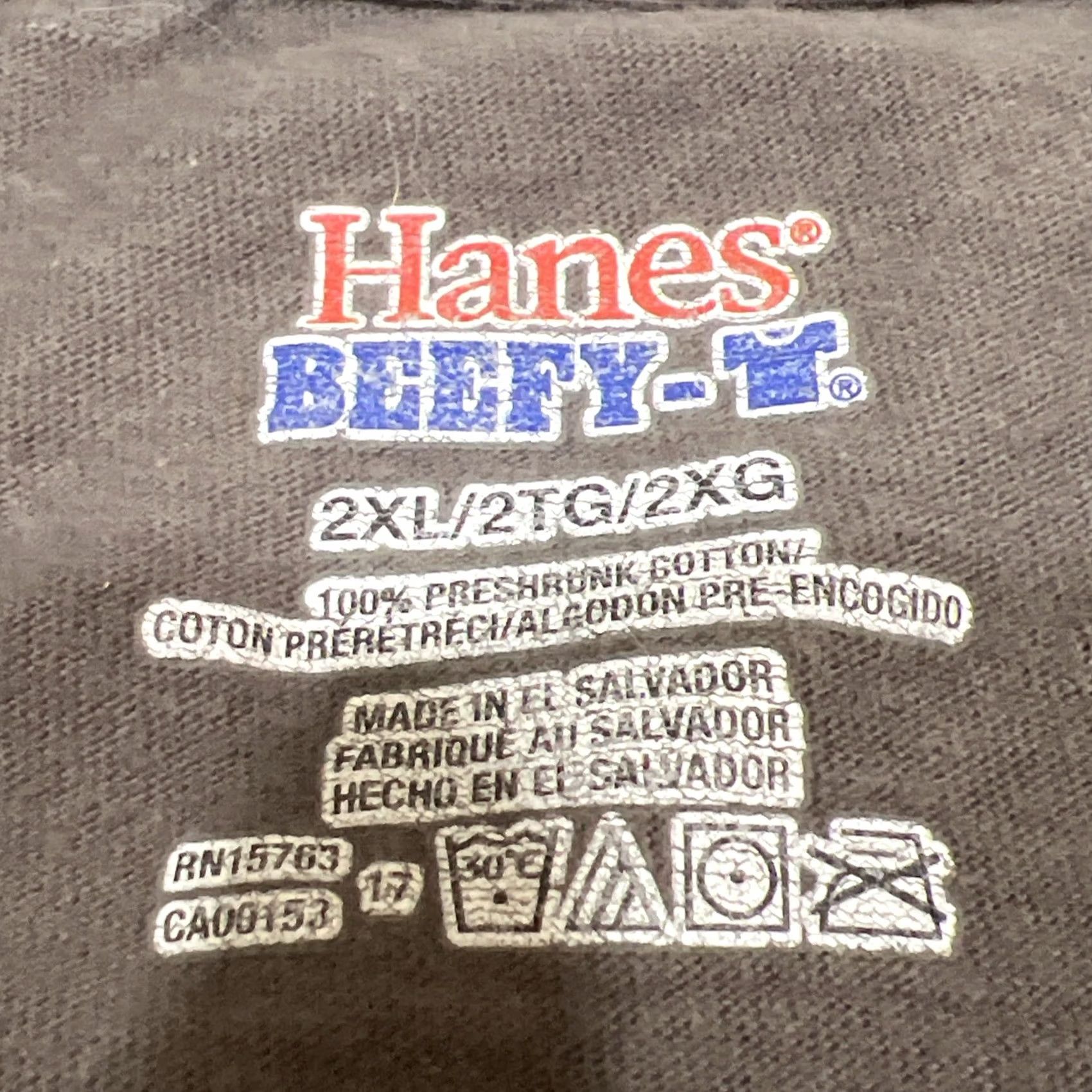 Hanes Blipshift Hanes Beffy T Graphic T shirt Cotton Race Car Cracking Gray Men’s 2XL Size US XXL / EU 58 / 5 - 7 Thumbnail