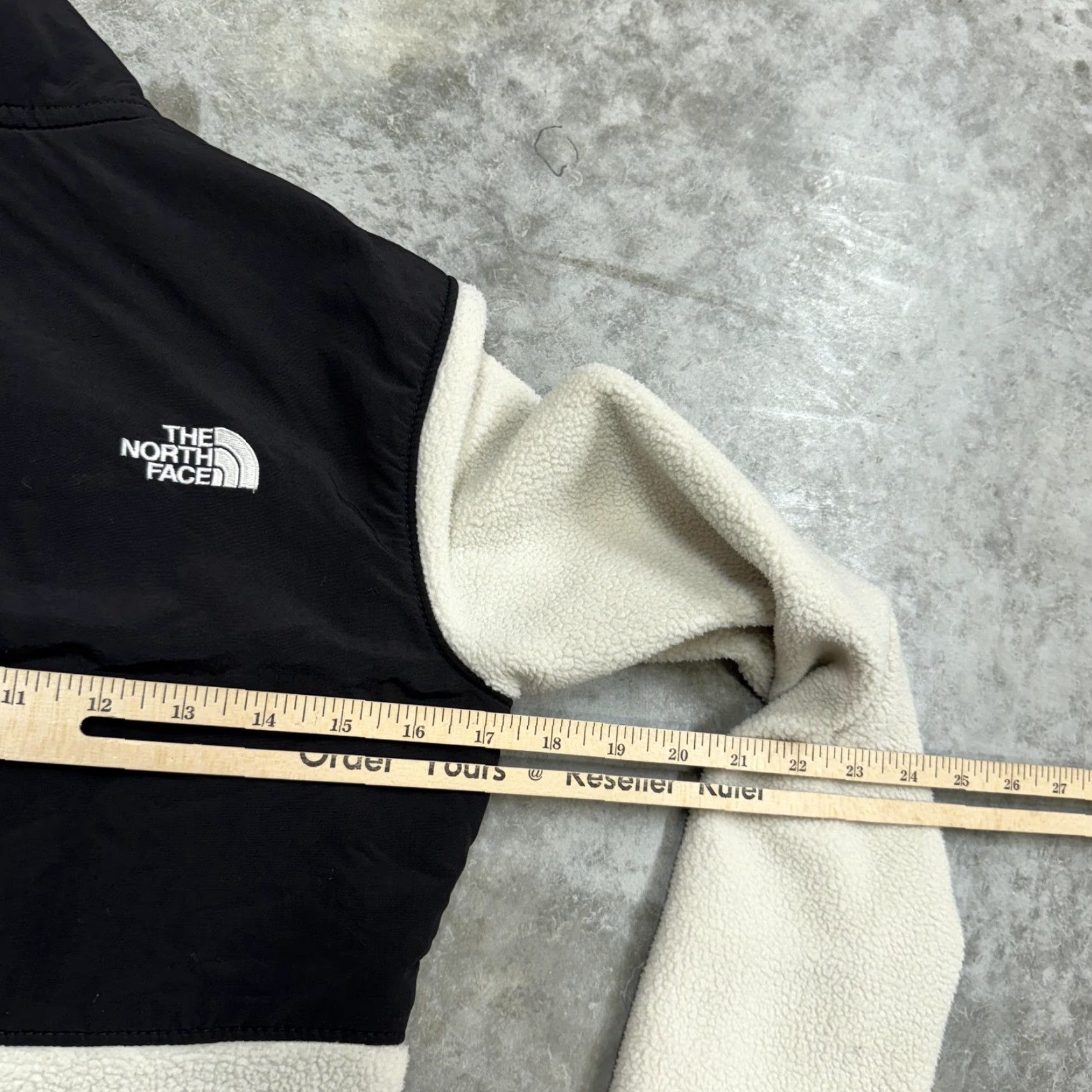The North Face The North Face Jacket Womens XS White Black Fleece Full Zip Softshell Outdoor Size XS / US 0-2 / IT 36-38 - 6 Thumbnail