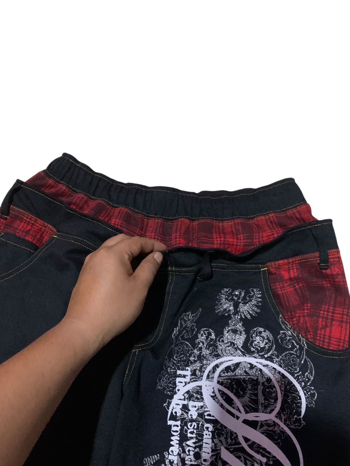 Japanese Brand × Vintage Y2k Beaumere double waist poem sweatpants Size US 32 / EU 48 - 3 Thumbnail