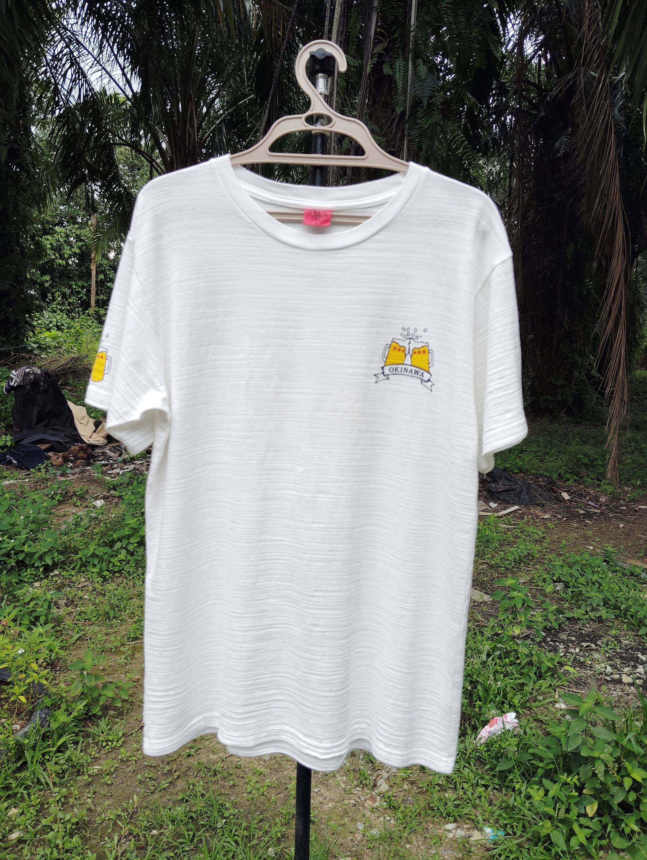 Japanese Brand ORION OKINAWA DRAFF BEER T-SHIRT Size US L / EU 52-54 / 3 - 2 Thumbnail