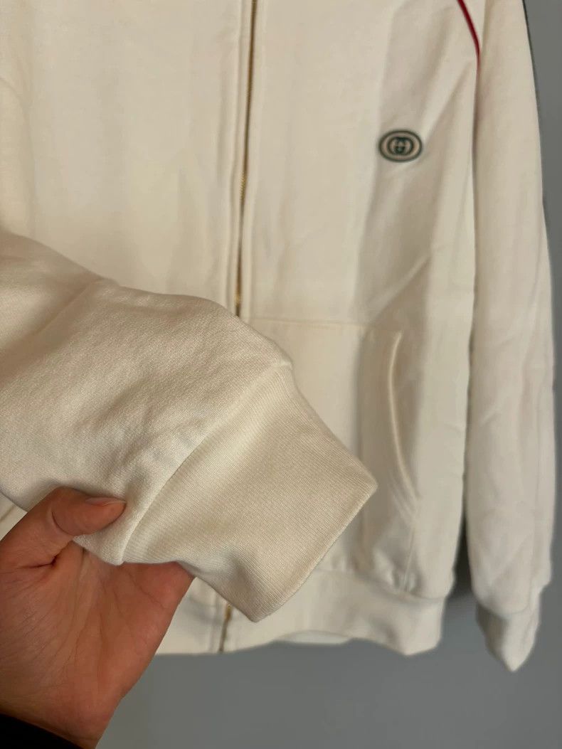 Gucci Gucci Double G school uniform sweatshirt zipper jacket 2501 Size US L / EU 52-54 / 3 - 3 Thumbnail