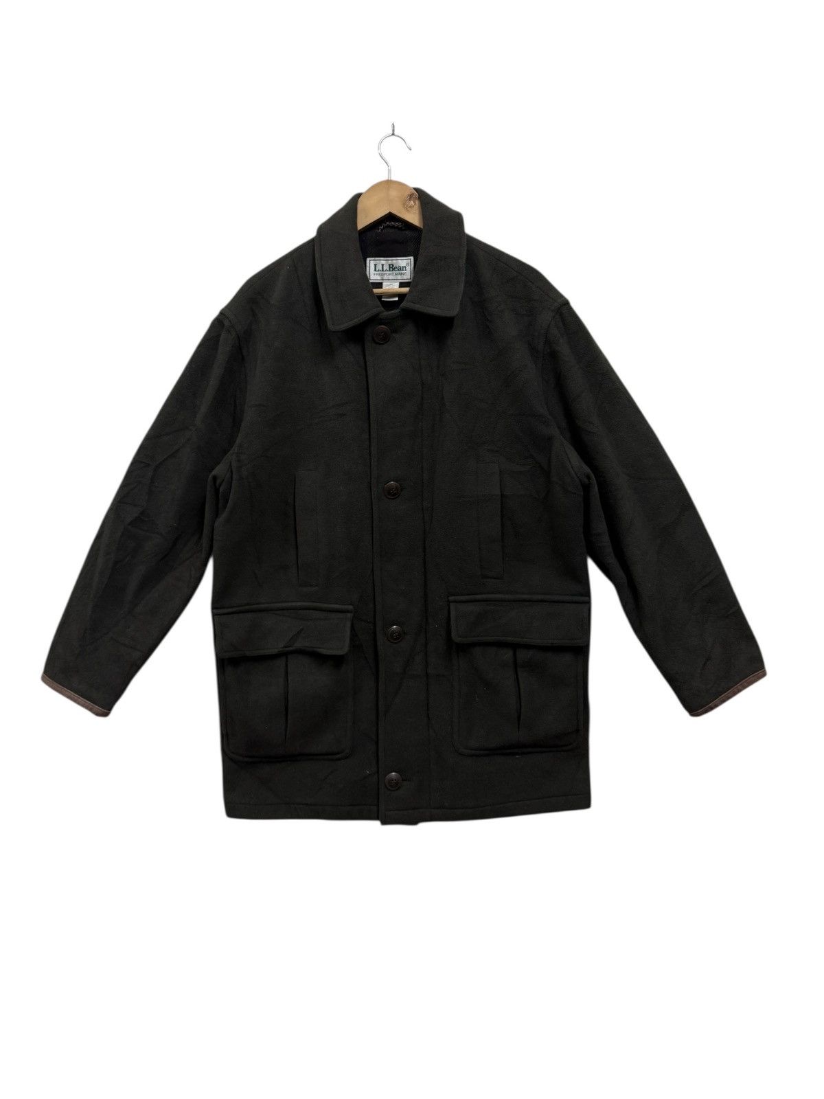 L.L. Bean Vintage 90s L.L Bean Wool Jacket Size US XL / EU 56 / 4 - 1 Thumbnail