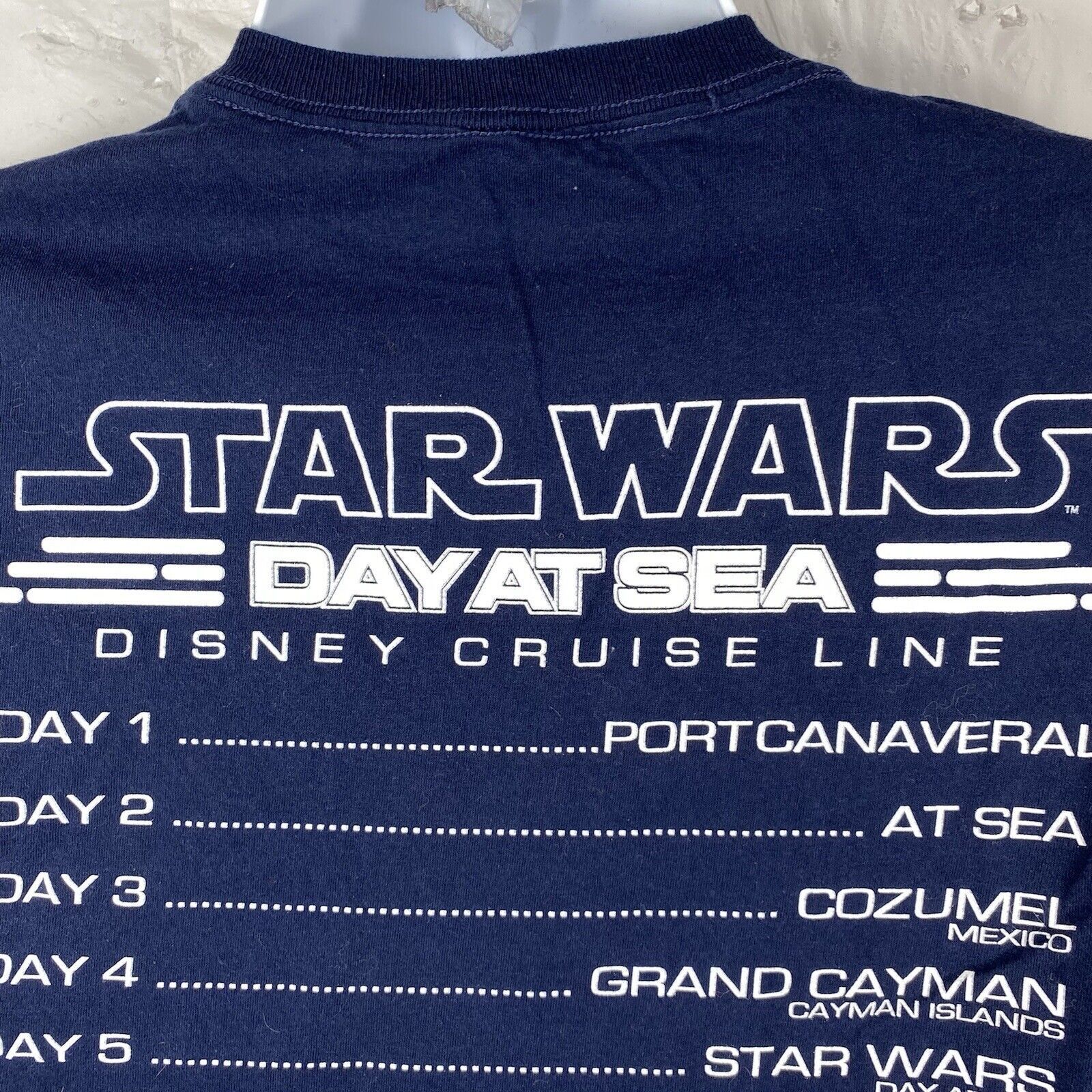 Disney Disney Cruise Line Star Wars Day '16 Small Graphic T Shirt Size US S / EU 44-46 / 1 - 5 Thumbnail