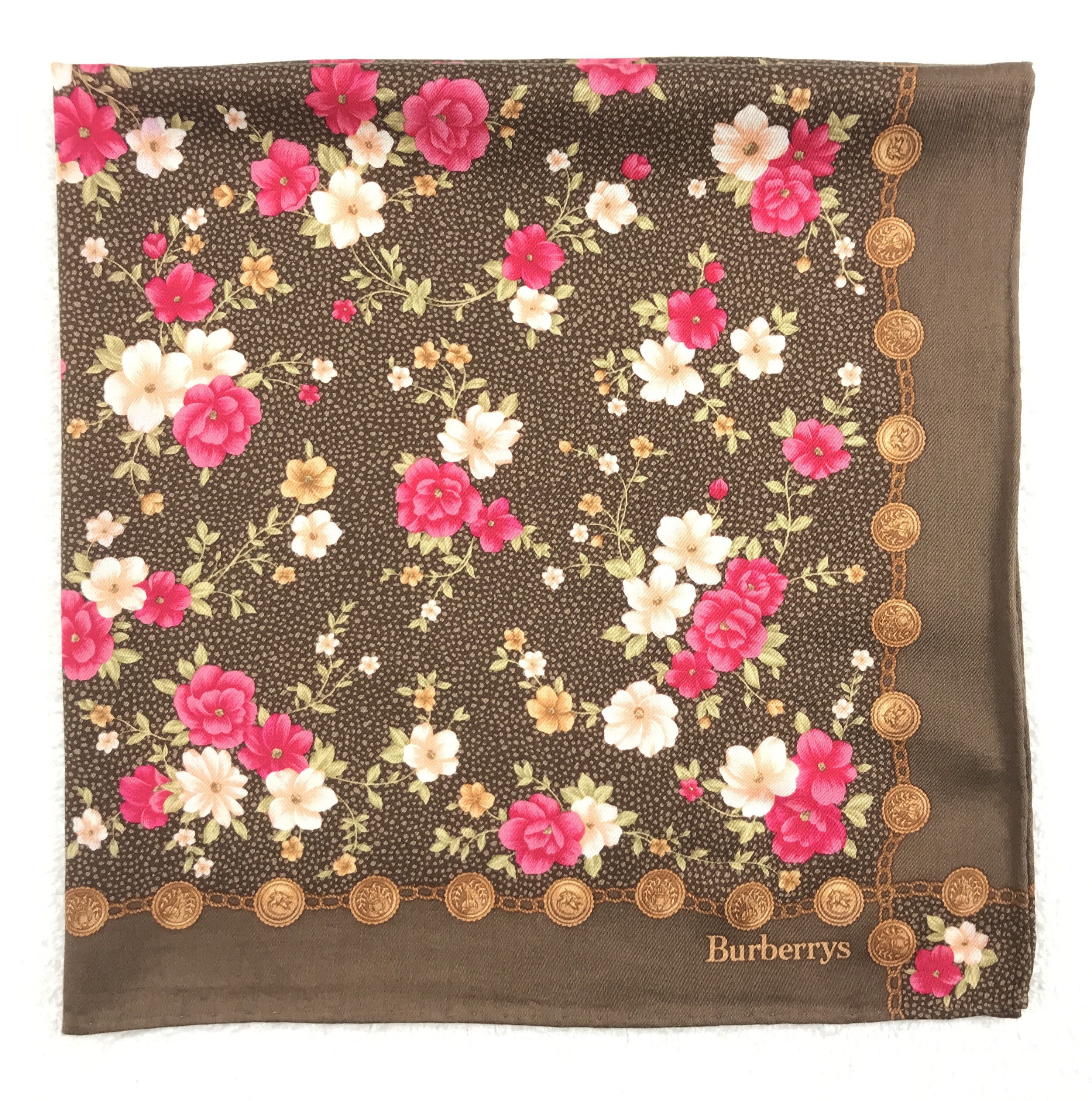 Burberry × Vintage Vintage Burberry Bandana Neckerchief Handkerchief Size ONE SIZE - 2 Thumbnail