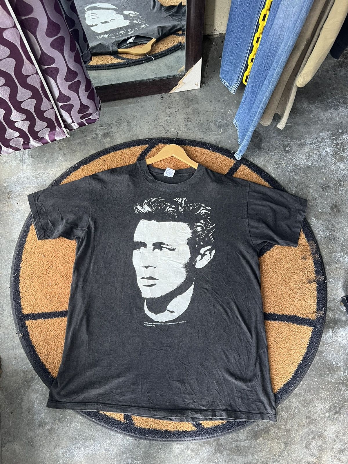 Rap Tees 🔥Vintage 92 Single Stitch James Dean Tee Size US XL / EU 56 / 4 - 1 Thumbnail