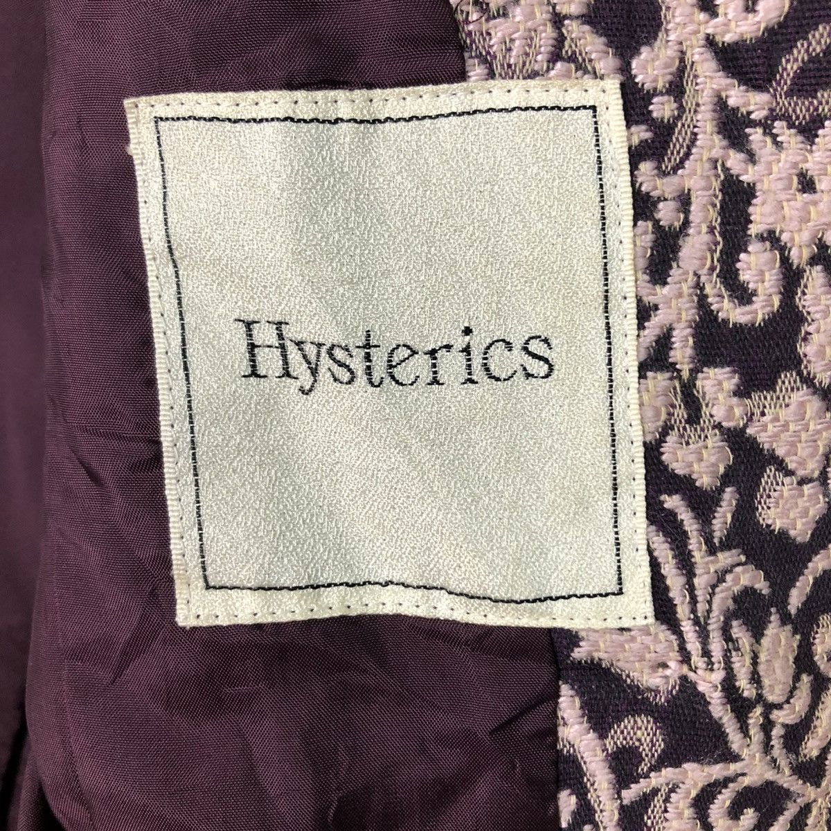 Hysteric Glamour 🔥VINTAGE LONG JACKET HYSTERIC GLAMOUR DOUBLE COLLAR FLORAL Size M / US 6-8 / IT 42-44 - 22 Thumbnail