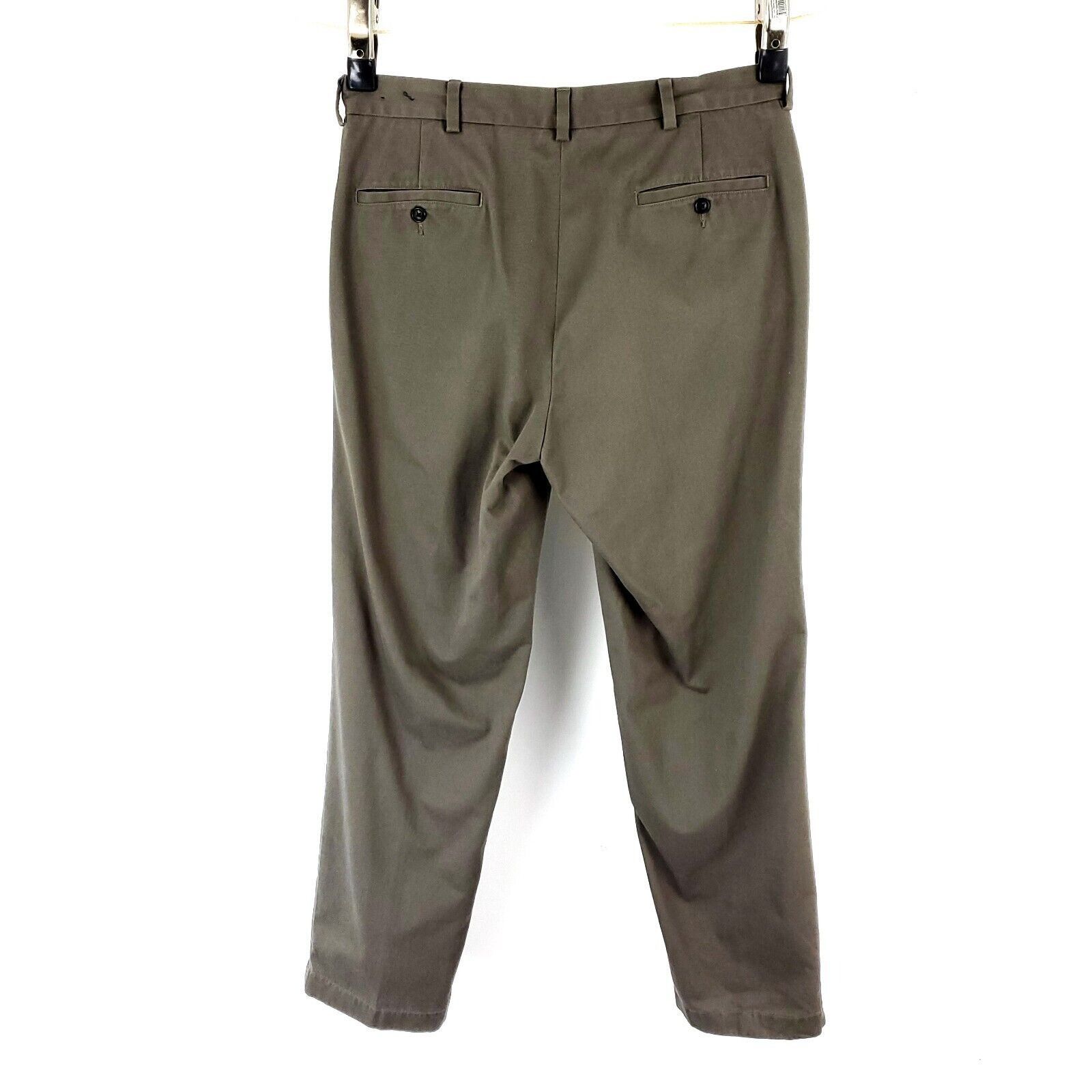 Brooks Brothers Brooks Brothers 346 Advantage Chino Clark Cotton Pants 35/33 Size US 35 - 5 Thumbnail