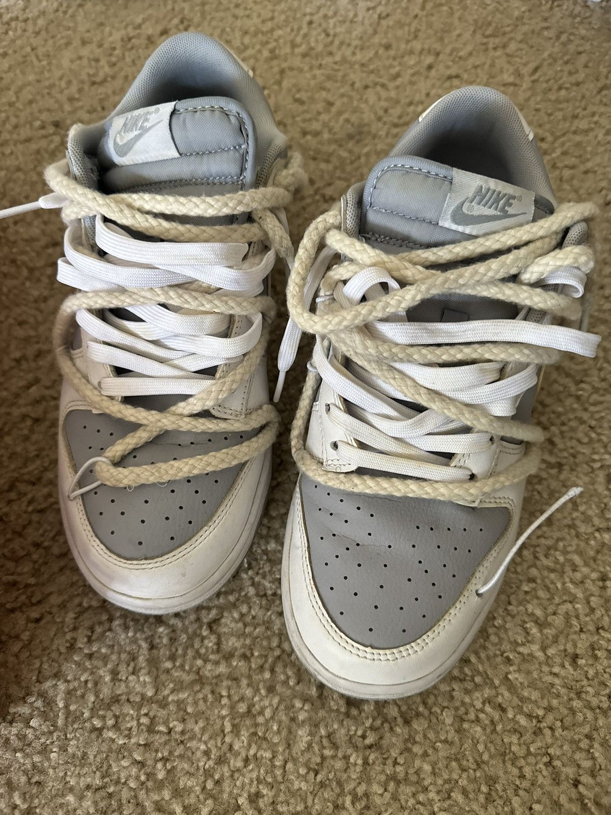 Nike Nike Dunk Low Neutral Grey 2022 Custom Size US 9 / EU 42 - 4 Thumbnail