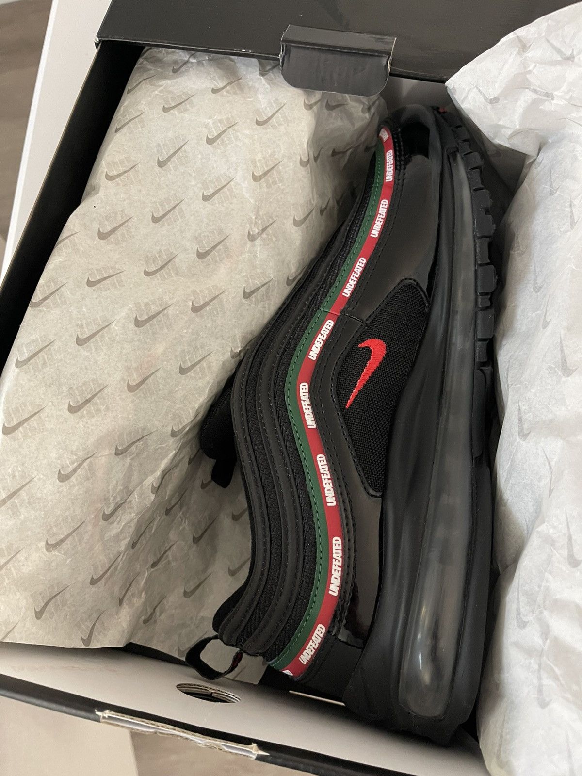 Nike × Undefeated Nike Air Max 97 Undefeated Black Size US 11 / EU 44 - 9 Thumbnail
