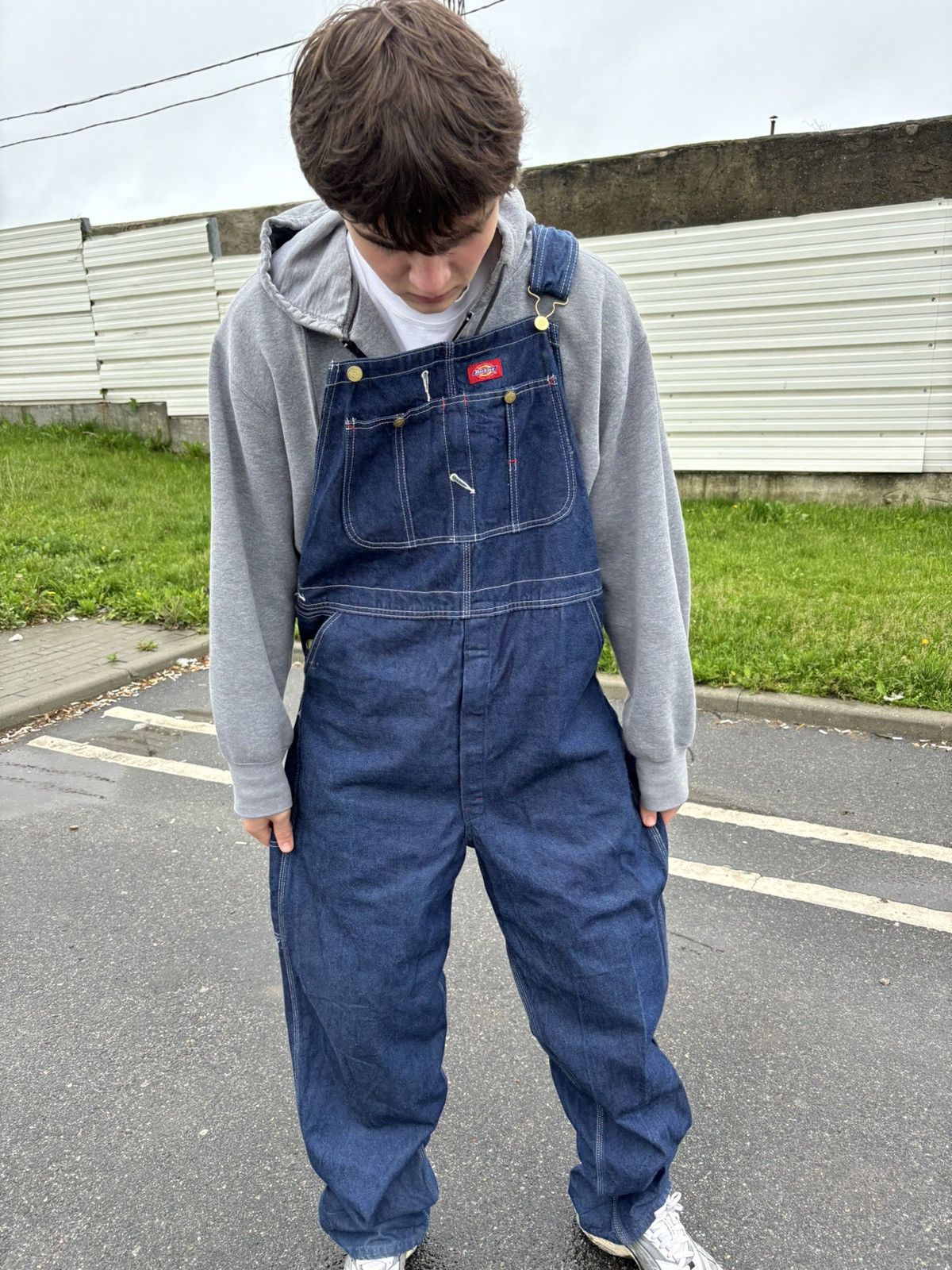 Dickies × Vintage Dickies Double Logo Overalls Vintage36x34Very Good Condition Size US 36 / EU 52 - 1 Thumbnail