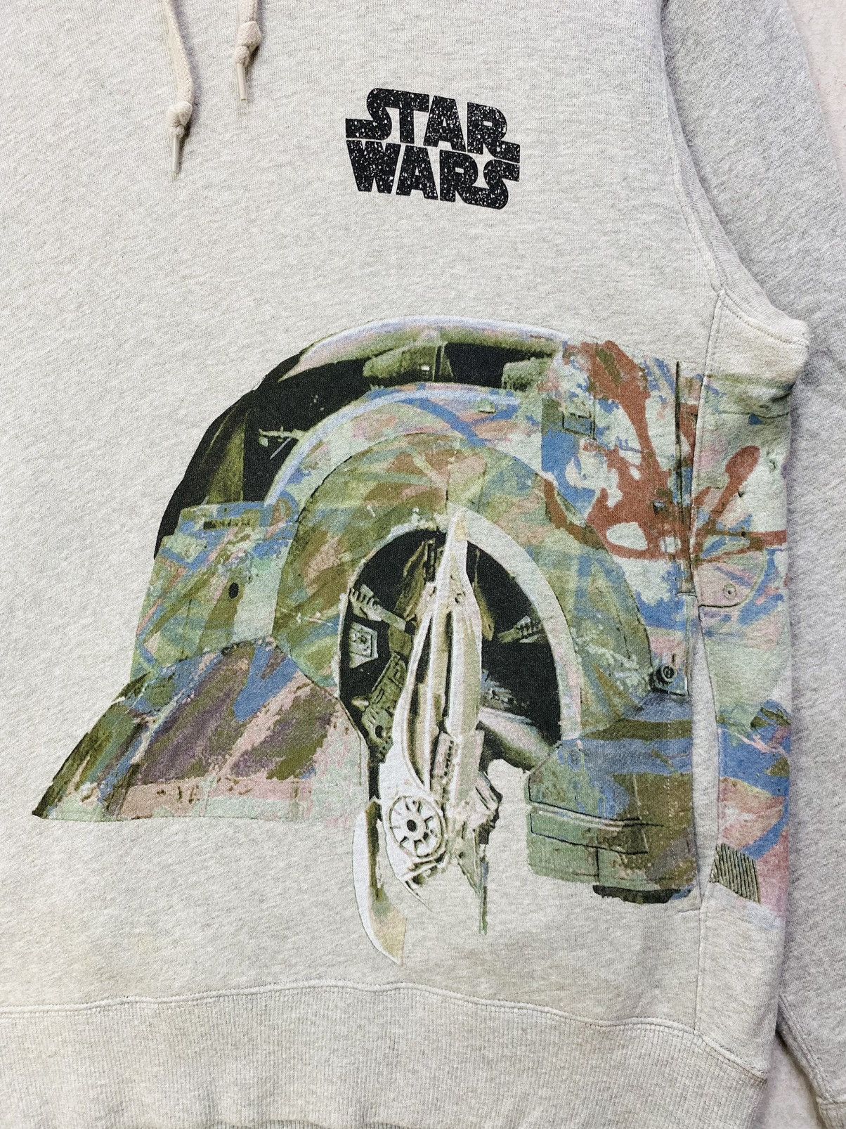 Uniqlo Uniqlo X Star Wars Hoodie Big Logo Pullover Jumper Size M Size US M / EU 48-50 / 2 - 7 Thumbnail
