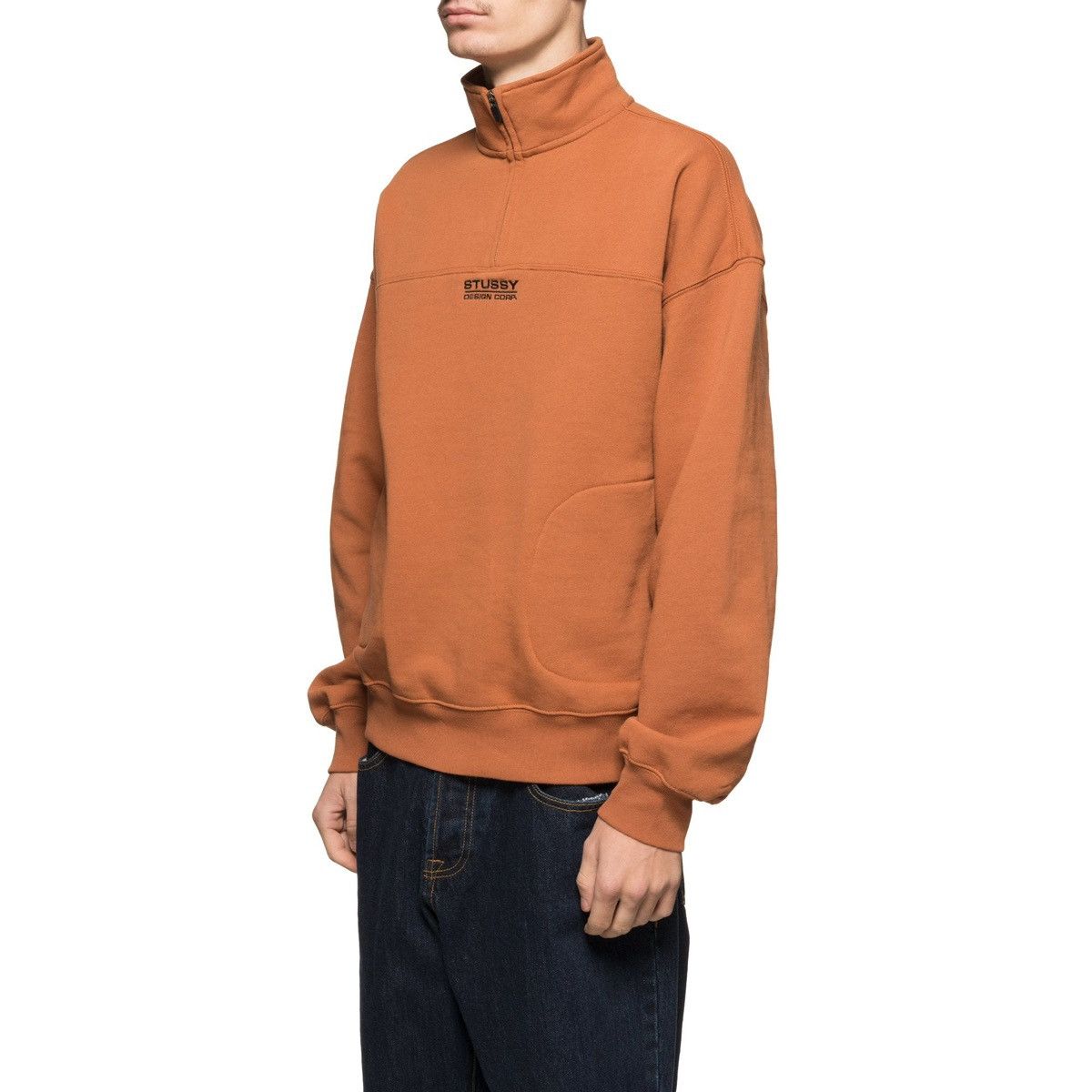 Stussy Stussy Half Zip Pullover Crewneck Sweatshirt Size US S / EU 44-46 / 1 - 3 Thumbnail