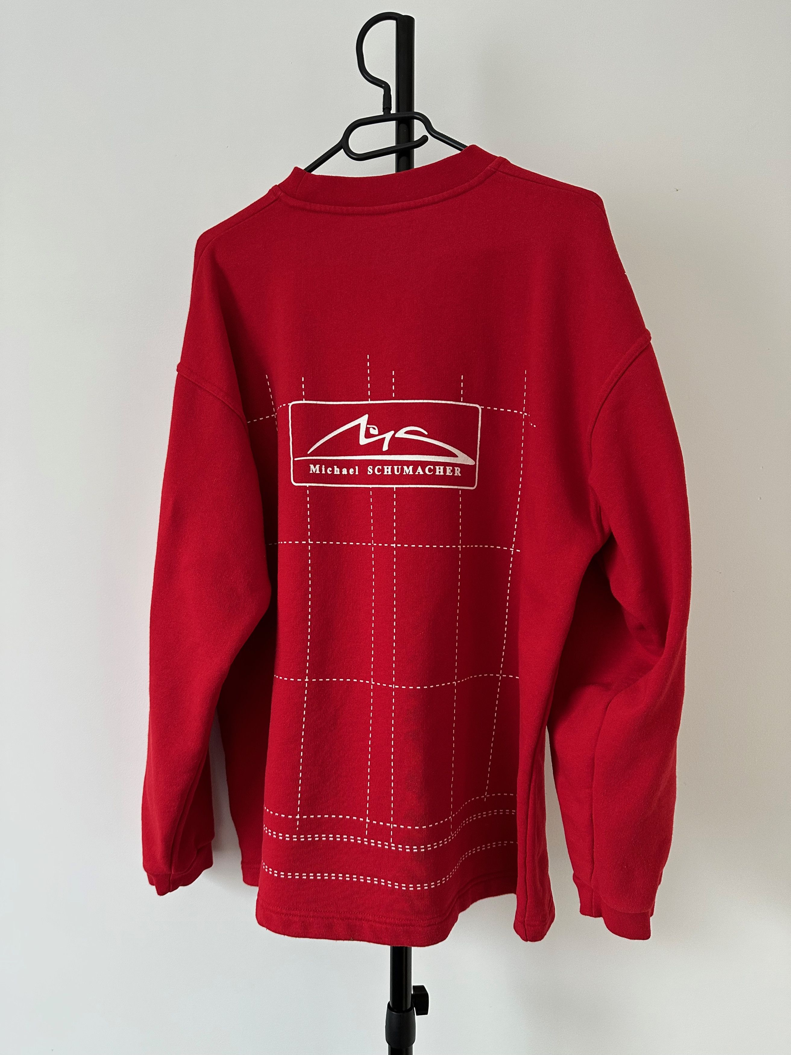 Ferrari 1995 Michael Schumacher Ferrari F1 Formula 1 Racing Uno Size US L / EU 52-54 / 3 - 10 Thumbnail