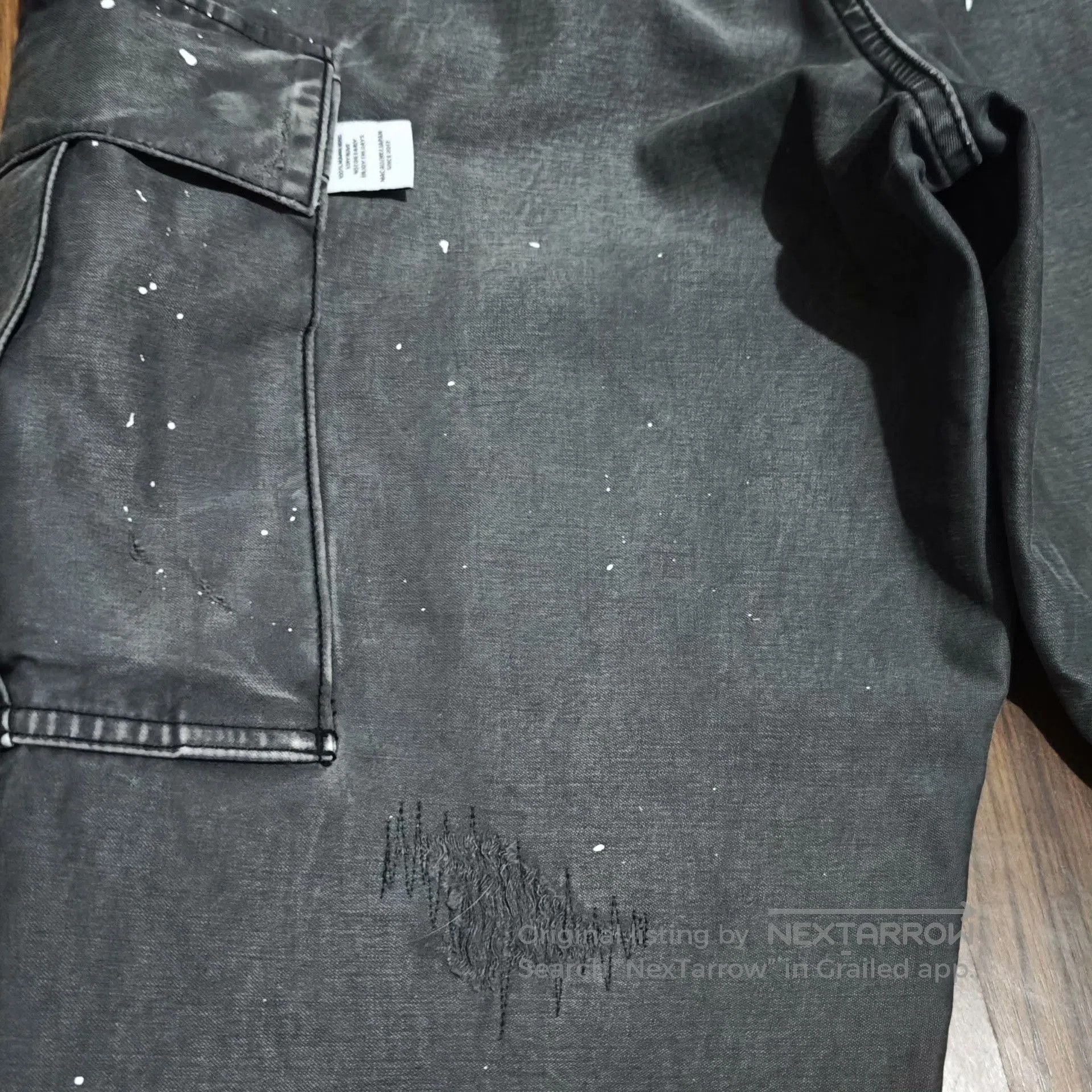Wtaps HANGEReering Heavy Washed Cargo Pants. Size US 43 - 4 Thumbnail