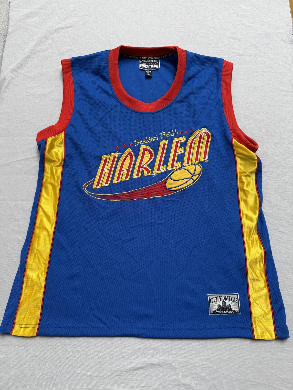 Designer Harlem Basketball Jersey #32 Blue Red Gold XL Size US XL / EU 56 / 4 - 1 Thumbnail
