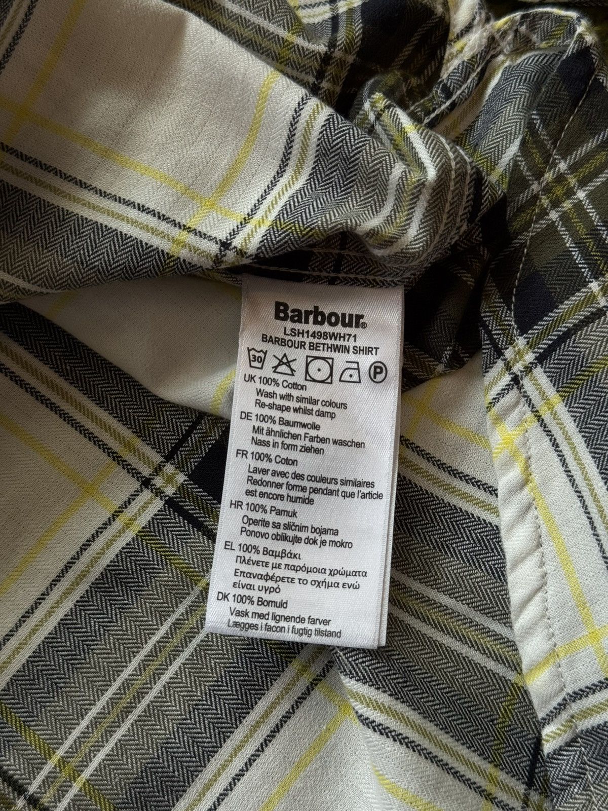 Barbour Barbour checkered tartan blouse shirt Size XL / US 12-14 / IT 48-50 - 9 Thumbnail
