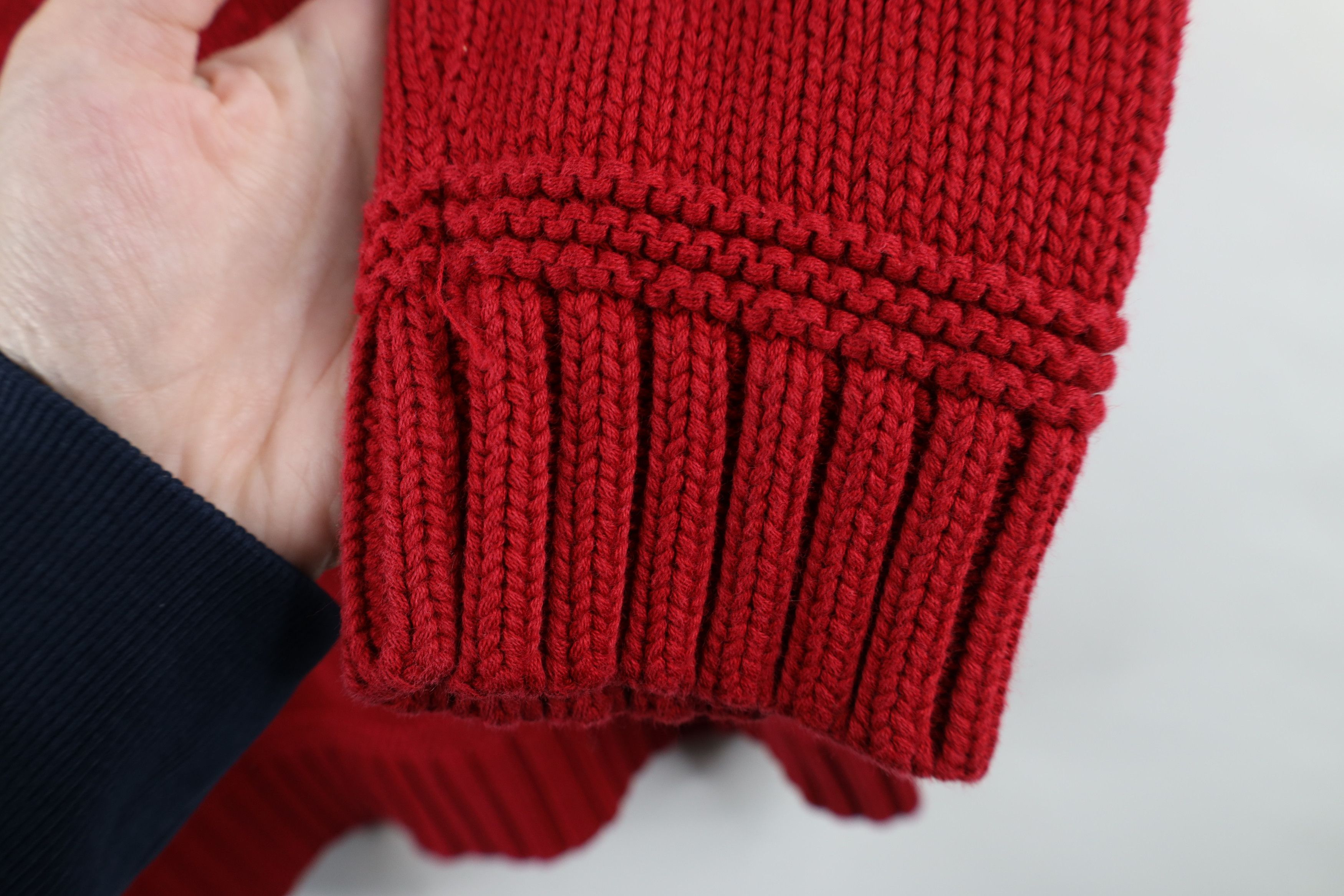 Ralph Lauren Vintage 90s Ralph Lauren Snowflake Knit Turtleneck Sweater Size L / US 10 / IT 46 - 8 Thumbnail