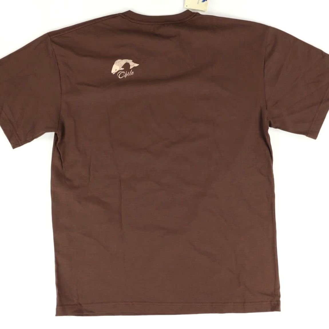 Vintage Morpho Koi Carp Made in Peru Solid T-Shirt Brown Men's XL Size US XL / EU 56 / 4 - 4 Thumbnail