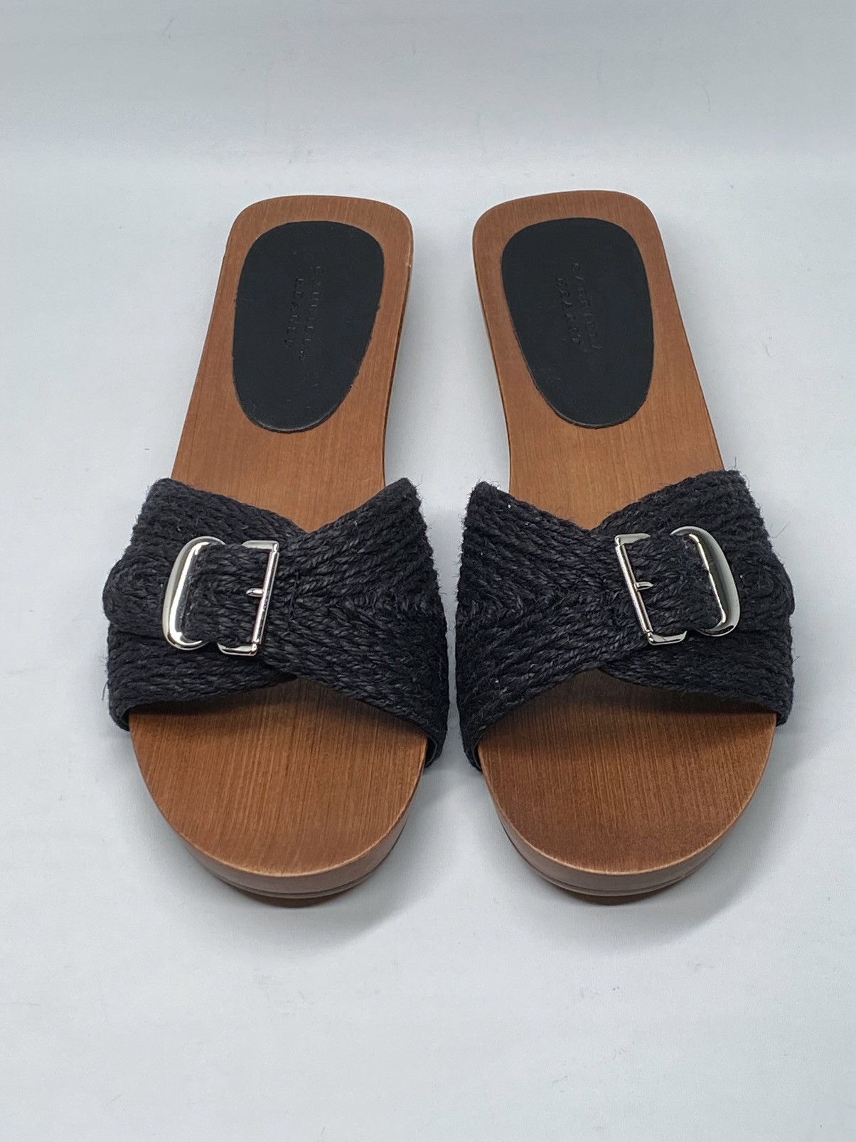 Gabriela Hearst Gabriela Hearst Clover Jute & Wood Slide size 37 Size US 7 / IT 37 - 3 Thumbnail