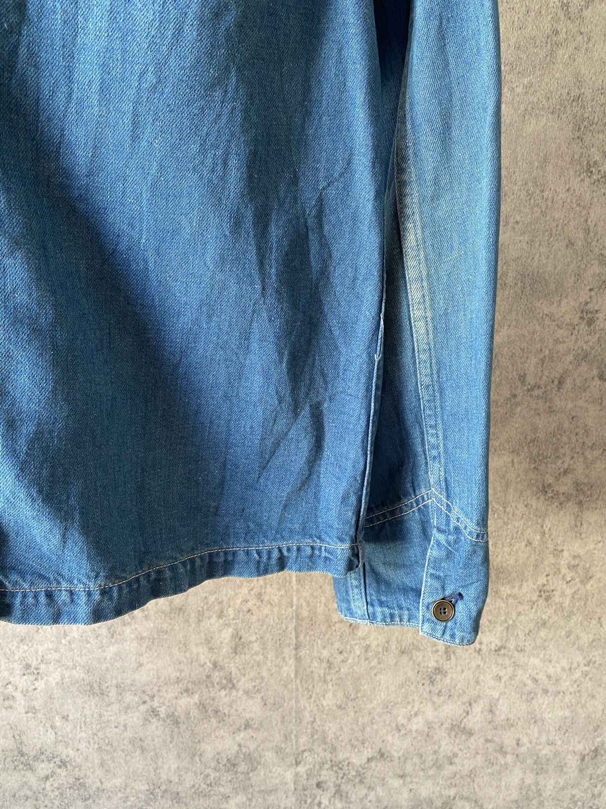 Japanese Brand Vintage John Bull Japan Chore Denim Jacket Workwear Size US S / EU 44-46 / 1 - 9 Thumbnail