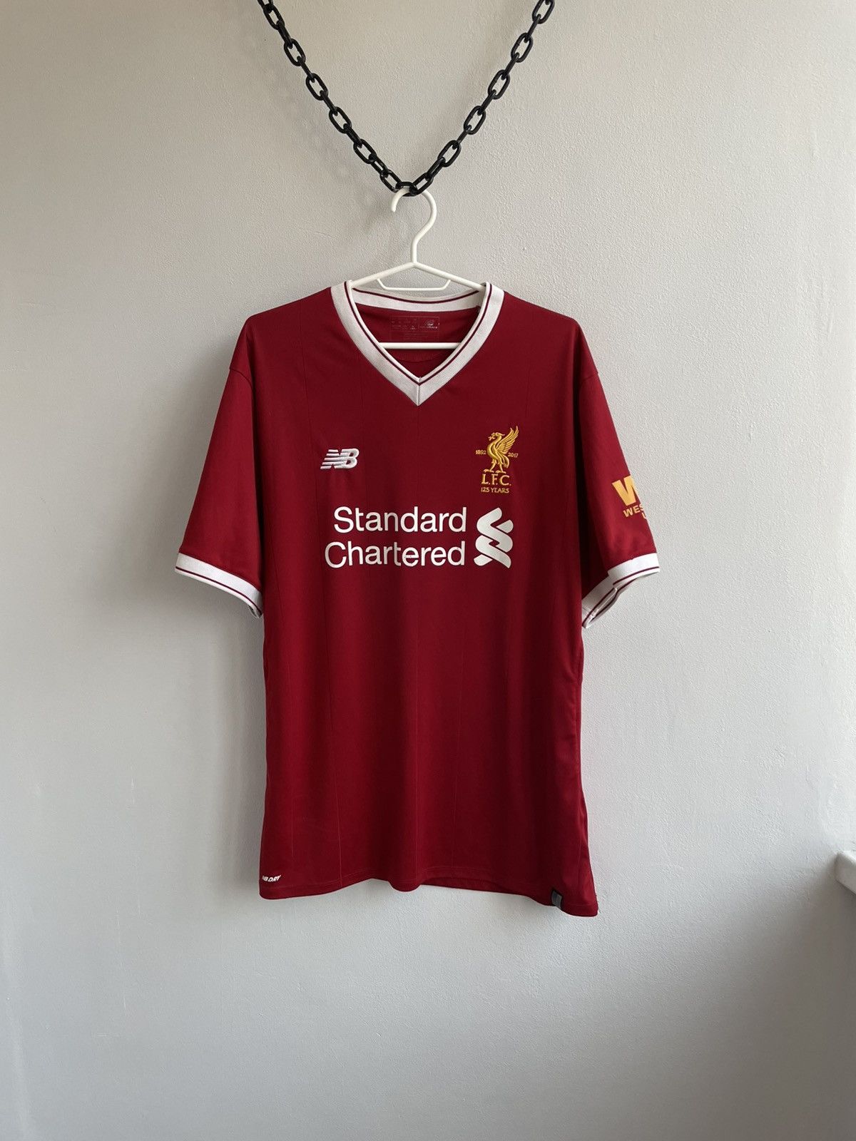 New Balance LIVERPOOL 2017 2018 FOOTBALL SHIRT SOCCER JERSEY NEW BALANCE Size US XL / EU 56 / 4 - 1 Thumbnail