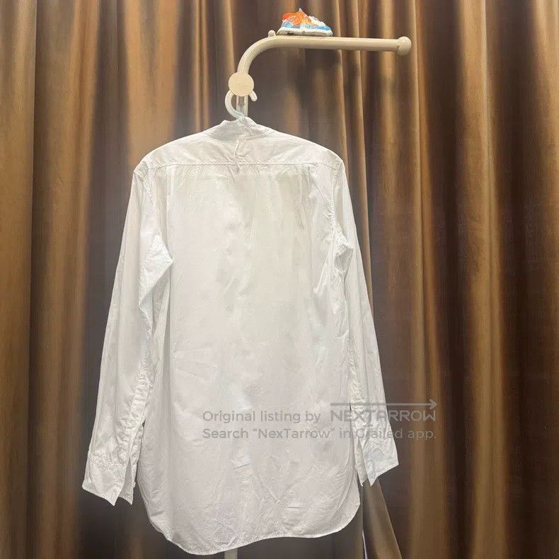 Loewe Loewe Color Block Pointed Collar Long Sleeve White Shirt Size XS / US 0-2 / IT 36-38 - 4 Thumbnail
