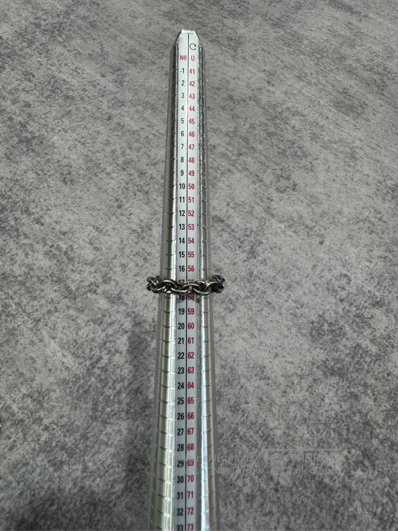 Chrome Hearts CHROME HEARTS Chain Link Ring| Size ONE SIZE - 5 Thumbnail