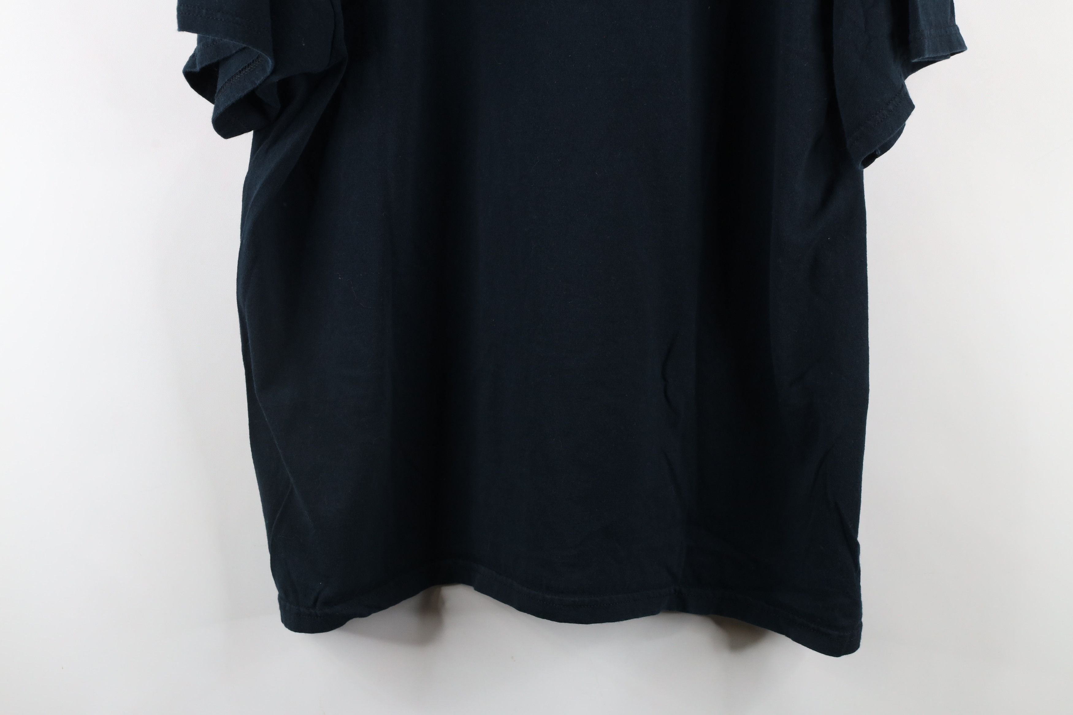 Vintage Vintage 90s Streetwear Skull Fire Flames Sword T-Shirt Size US XL / EU 56 / 4 - 10 Thumbnail