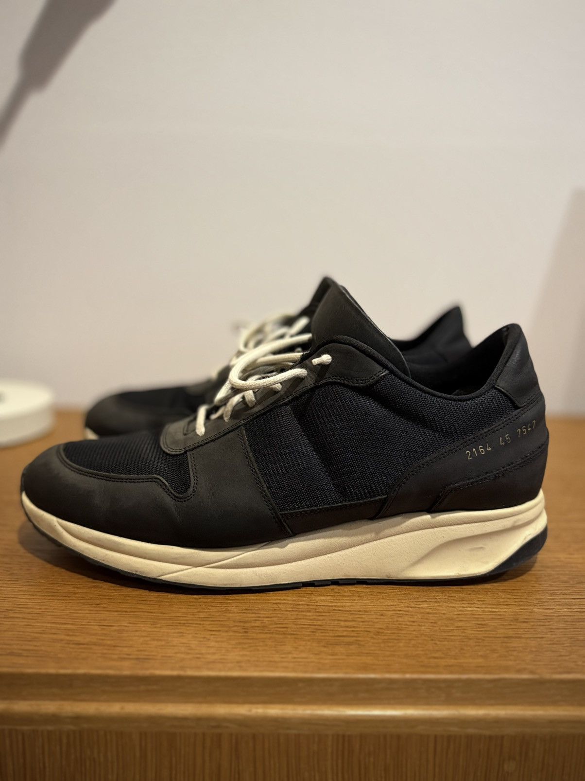 Common Projects Common Projects | Track Classic Panelled Sneakers Size US 12 / EU 45 - 1 Thumbnail