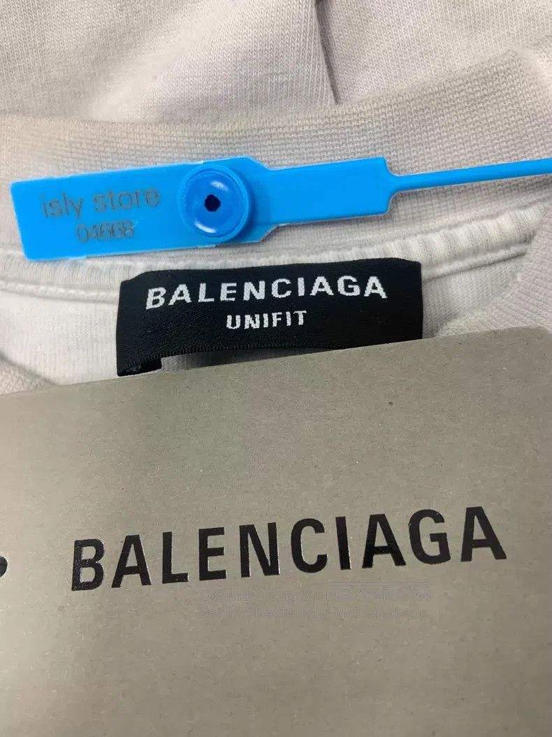 Balenciaga Balenciaga Lightning Letter Pattern Print Round Neck Short Size US S / EU 44-46 / 1 - 5 Thumbnail