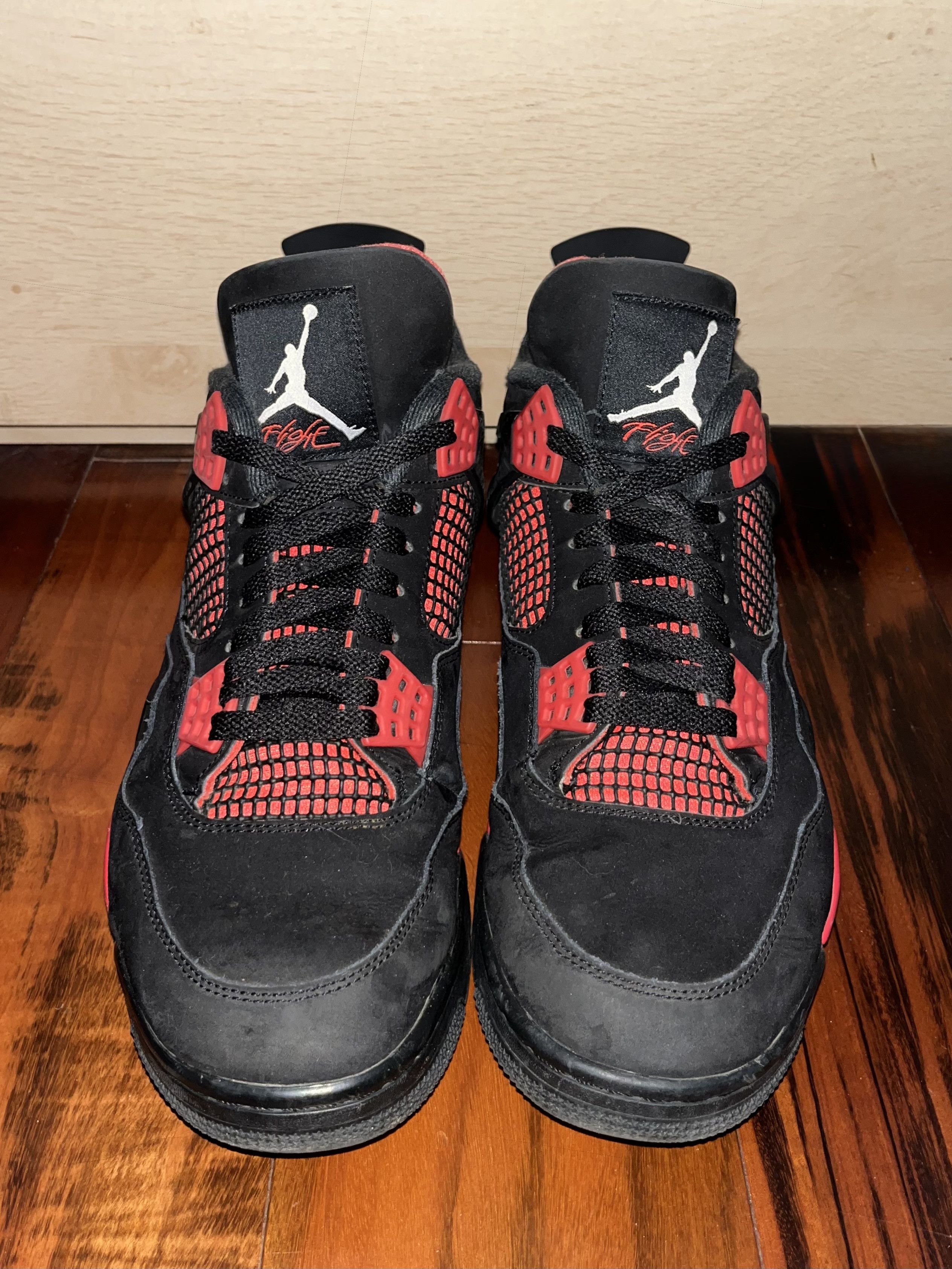 Jordan Brand Air Jordan 4 Retro 'Red Thunder' Size US 11 / EU 44 - 4 Thumbnail