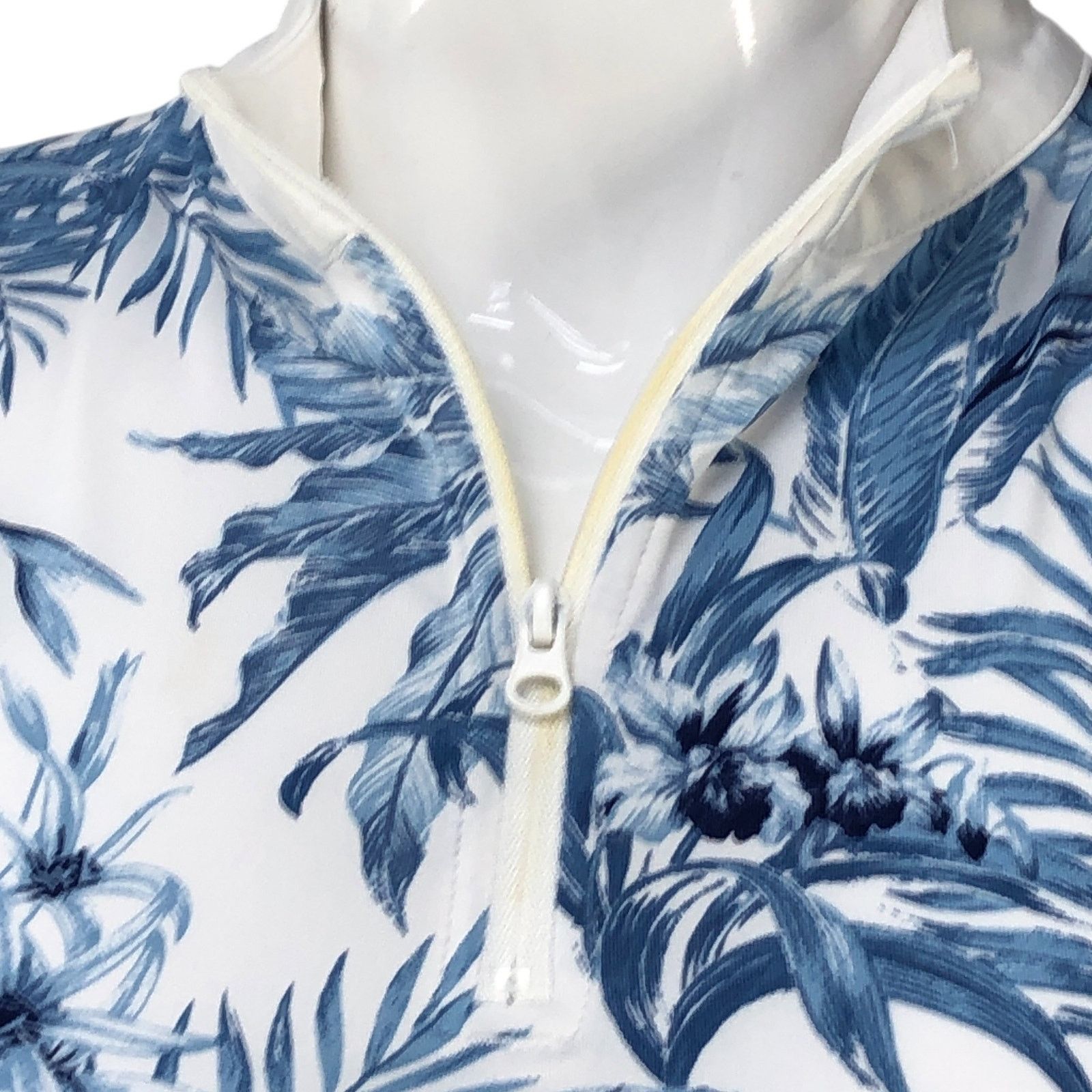 Tommy Bahama Tommy Bahamas Size M Top Athletic Quarter Zip TINY FLAW Size M / US 6-8 / IT 42-44 - 4 Thumbnail