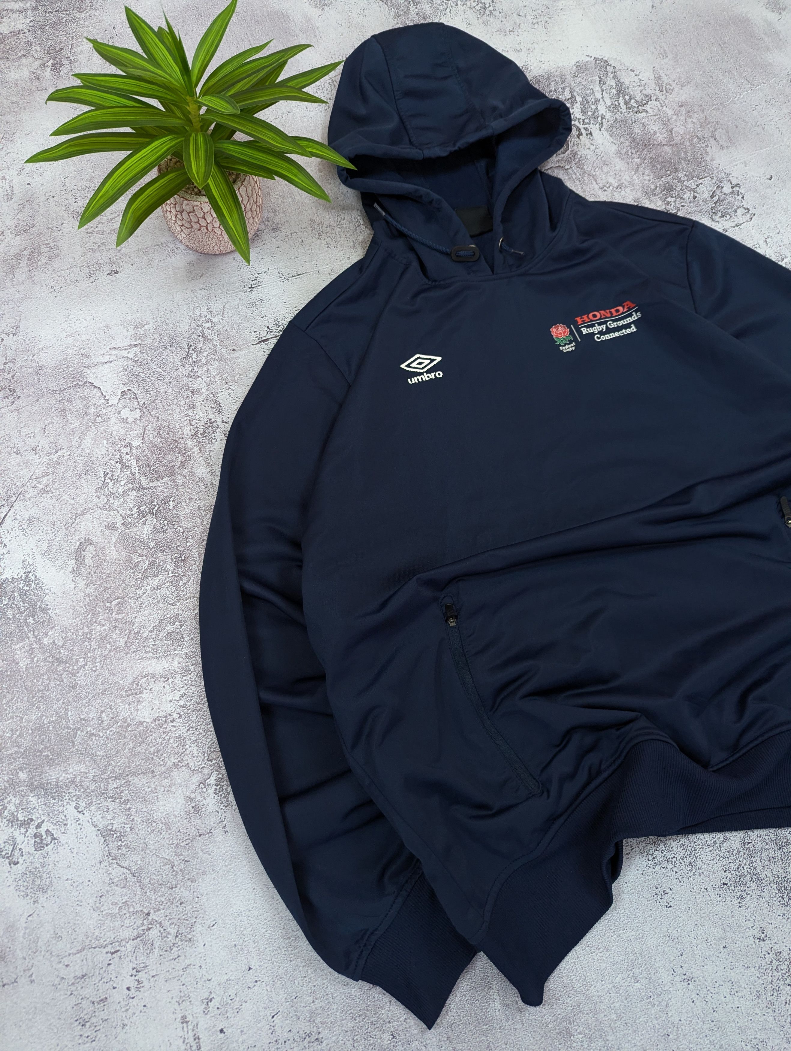 Umbro Umbro England Rugby Honda Hoodie XL Size US XL / EU 56 / 4 - 10 Thumbnail