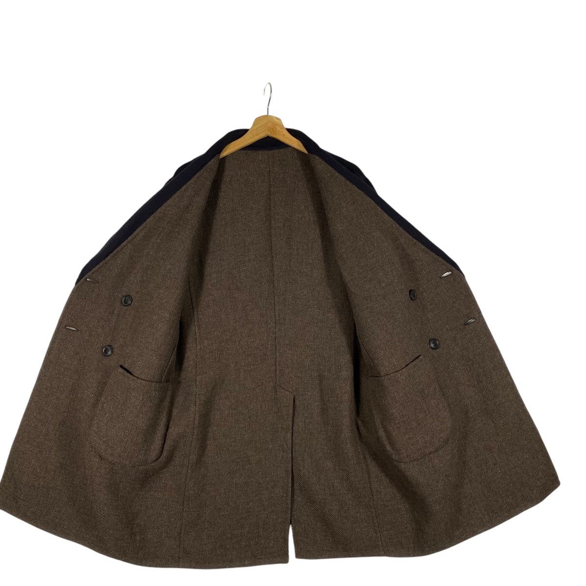 Lardini Lardini Long Jacket Double Breasted Reversible Size US M / EU 48-50 / 2 - 7 Thumbnail