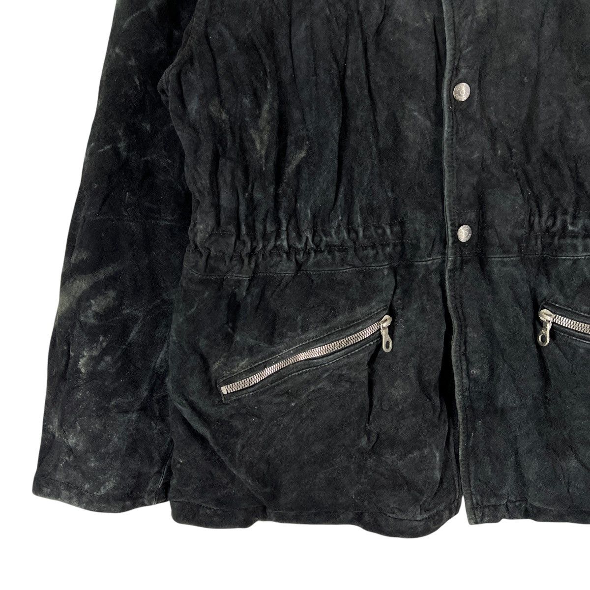 🔥 ICEBERG PEANUTS LEATHER JACKET MADE IN ITALY