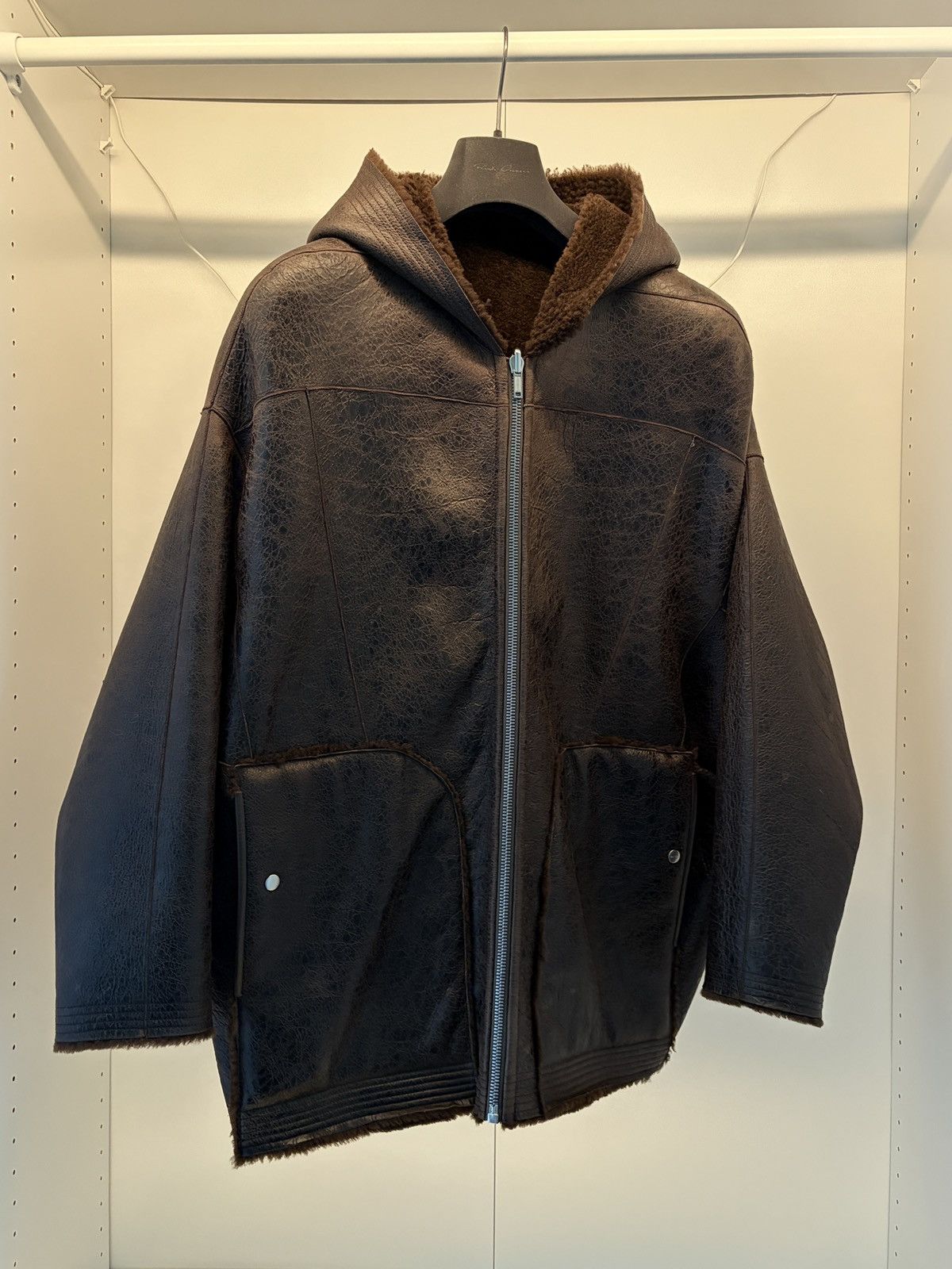 Rick Owens Rick owens peter shearling jacket Size M / US 6-8 / IT 42-44 - 1 Thumbnail