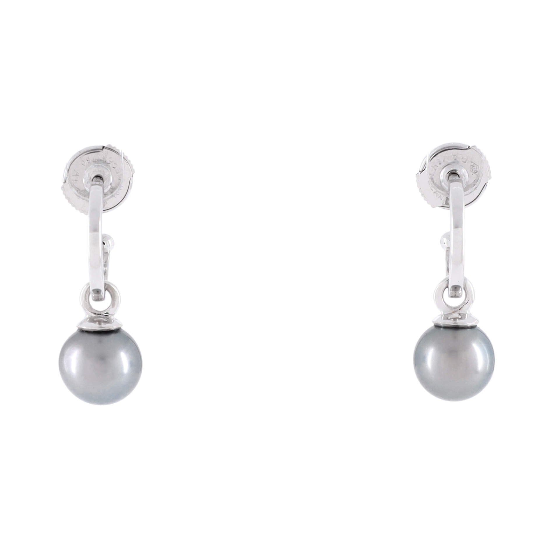 Dior Drop Hoop Earrings Size ONE SIZE - 1 Thumbnail