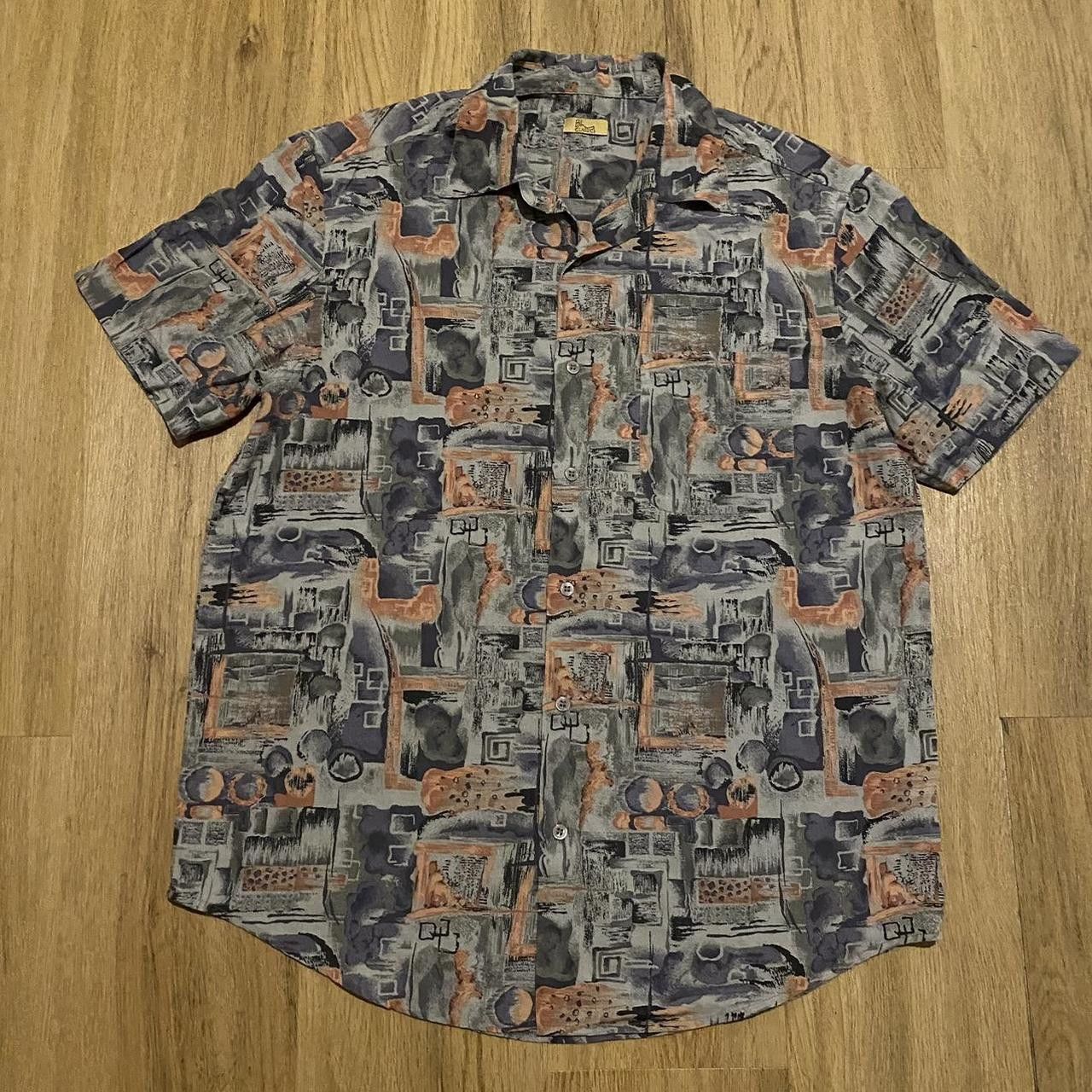 Other Grey and multi-coloured vintage button up shirt Vintage Size US M / EU 48-50 / 2 - 1 Thumbnail