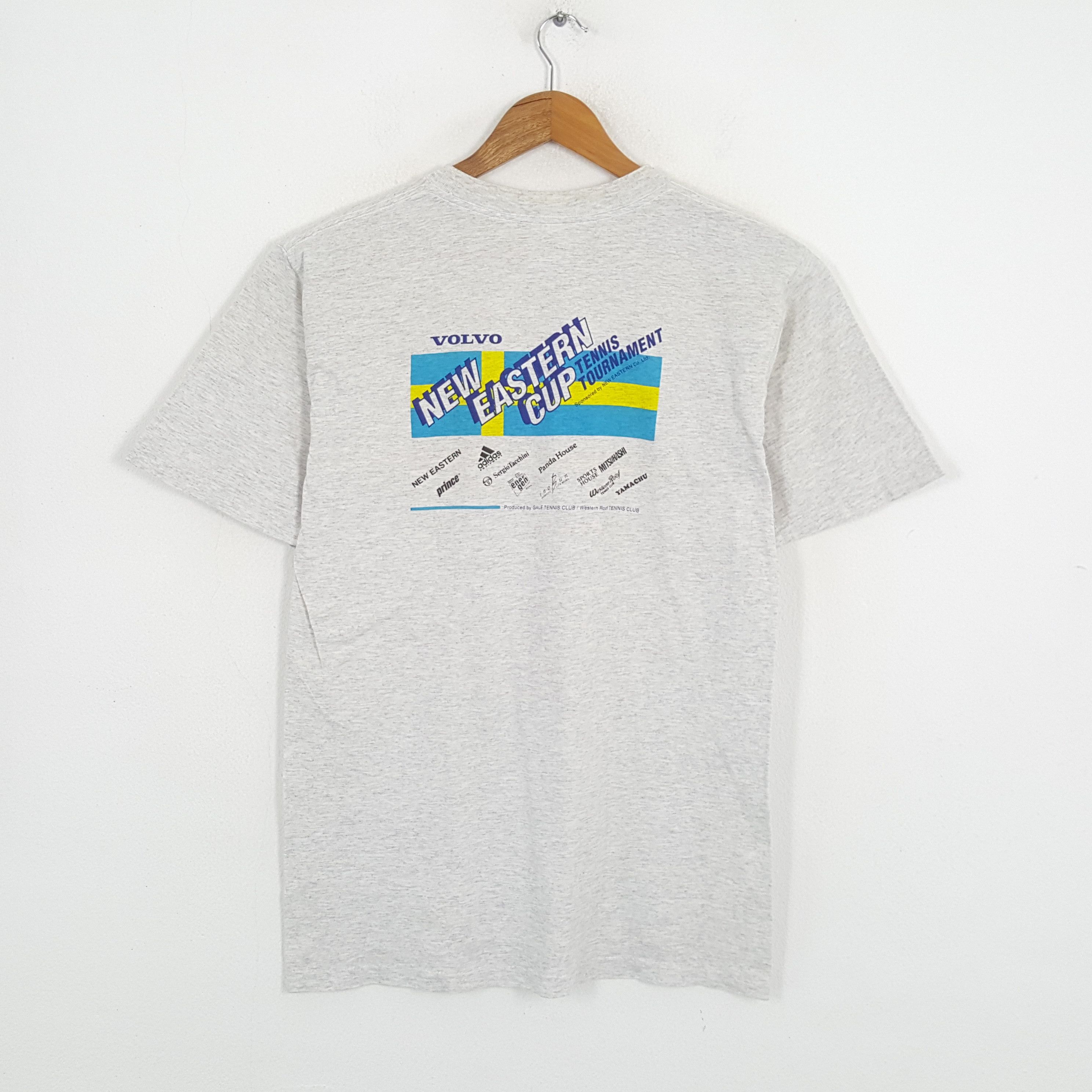 Adidas × Sergio Tacchini × Vintage Vintage VOLVO ADIDAS SERGIO TACCHINI Sportswear T-Shirts Size US M / EU 48-50 / 2 - 3 Thumbnail