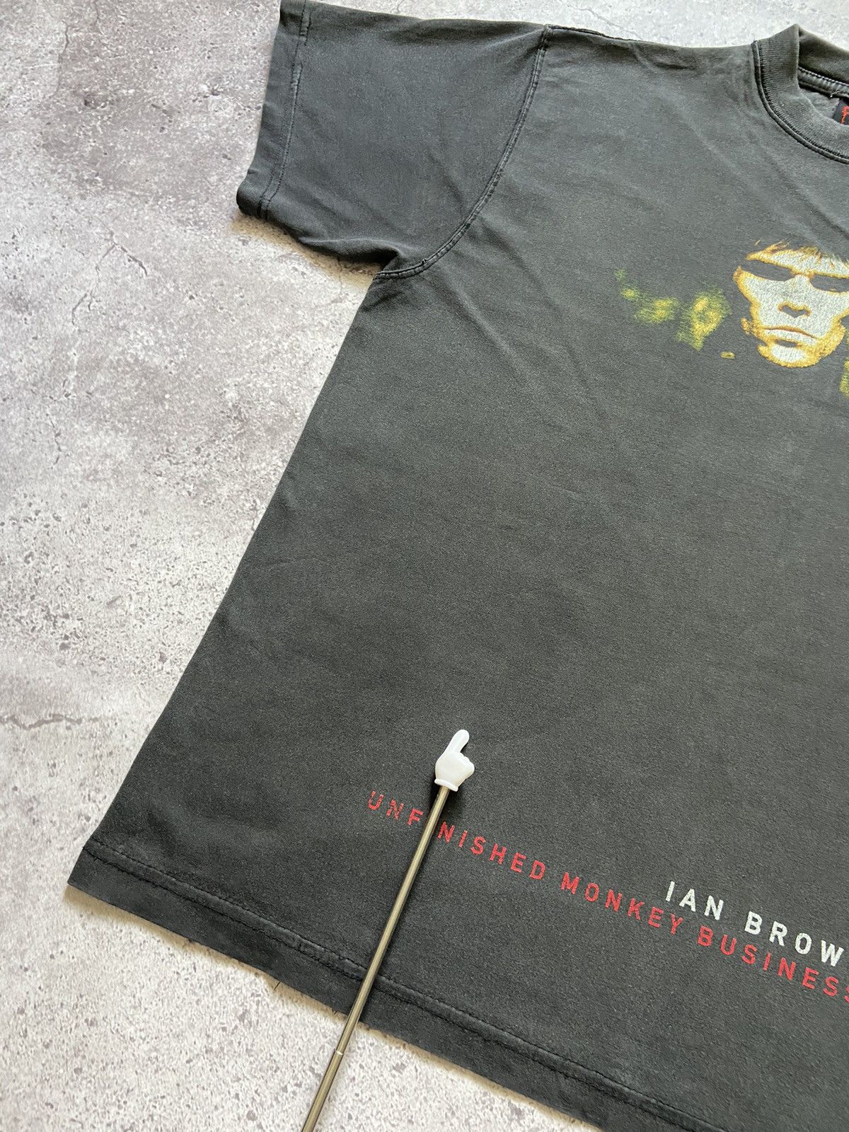 Band Tees Vintage 1998 Ian Brown - Unfinished Monkey Business Size US L / EU 52-54 / 3 - 4 Thumbnail