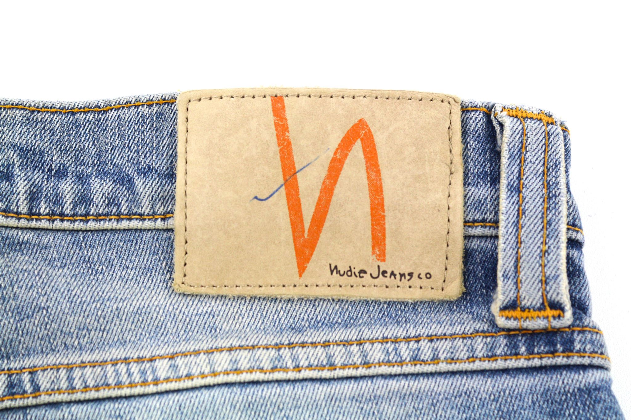 Nudie Jeans TUBE KELLY W28/L36 Cotton Stretch Blue Jeans 80611 Size US 28 / EU 44 - 8 Thumbnail