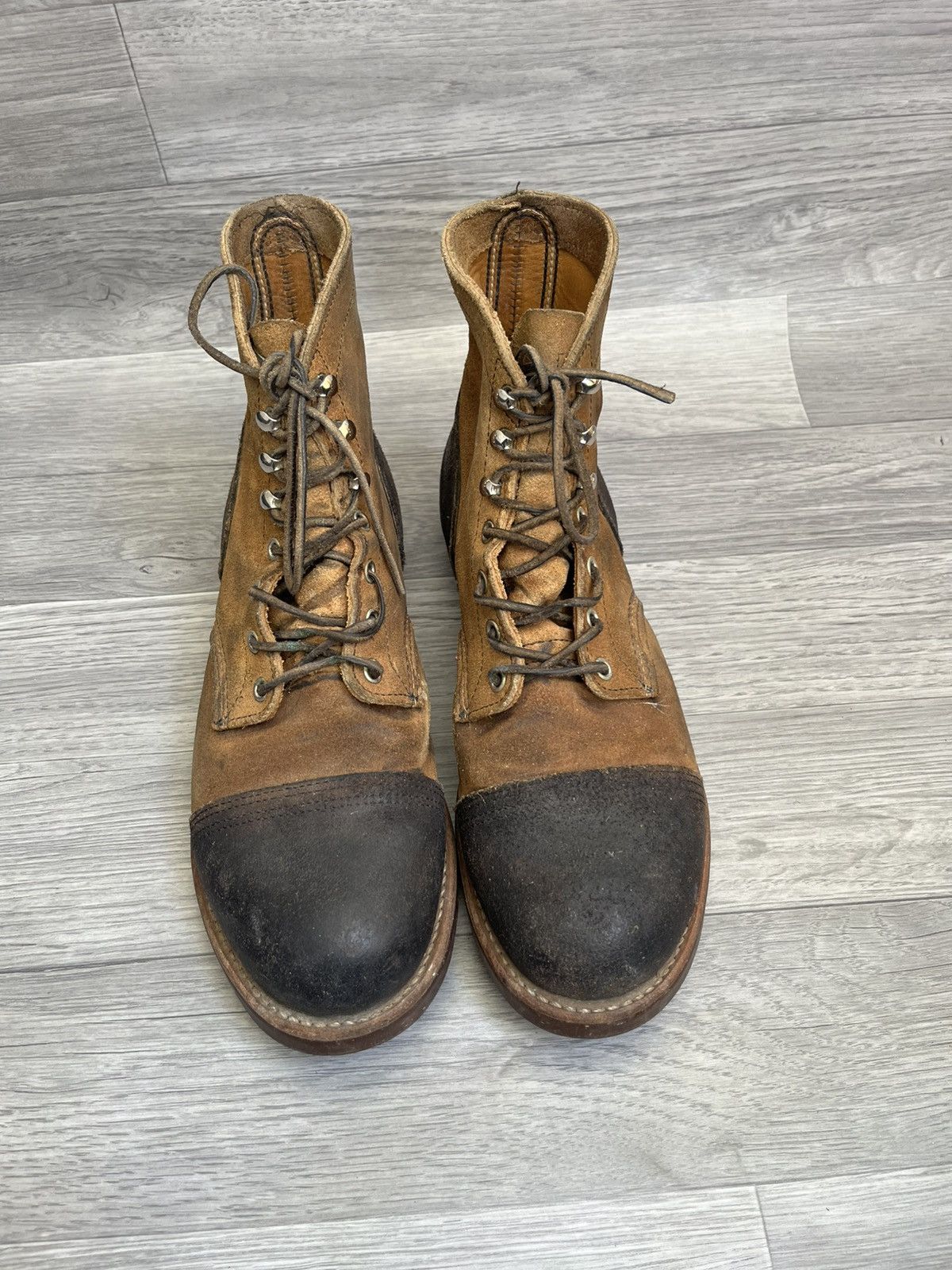 Red Wing Red wing iron ranger rough out biker boots sz 43 Size US 10 / EU 43 - 2 Thumbnail