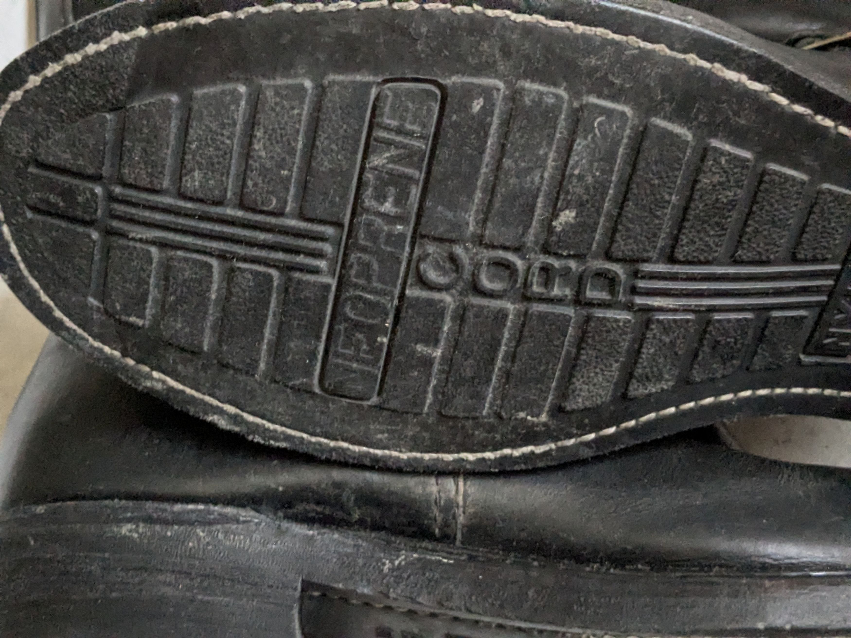 Genuine Leather Vintage Engineer Boots Black 13 E Wide Leather Buckle USA Size US 13 / EU 46 - 15 Thumbnail