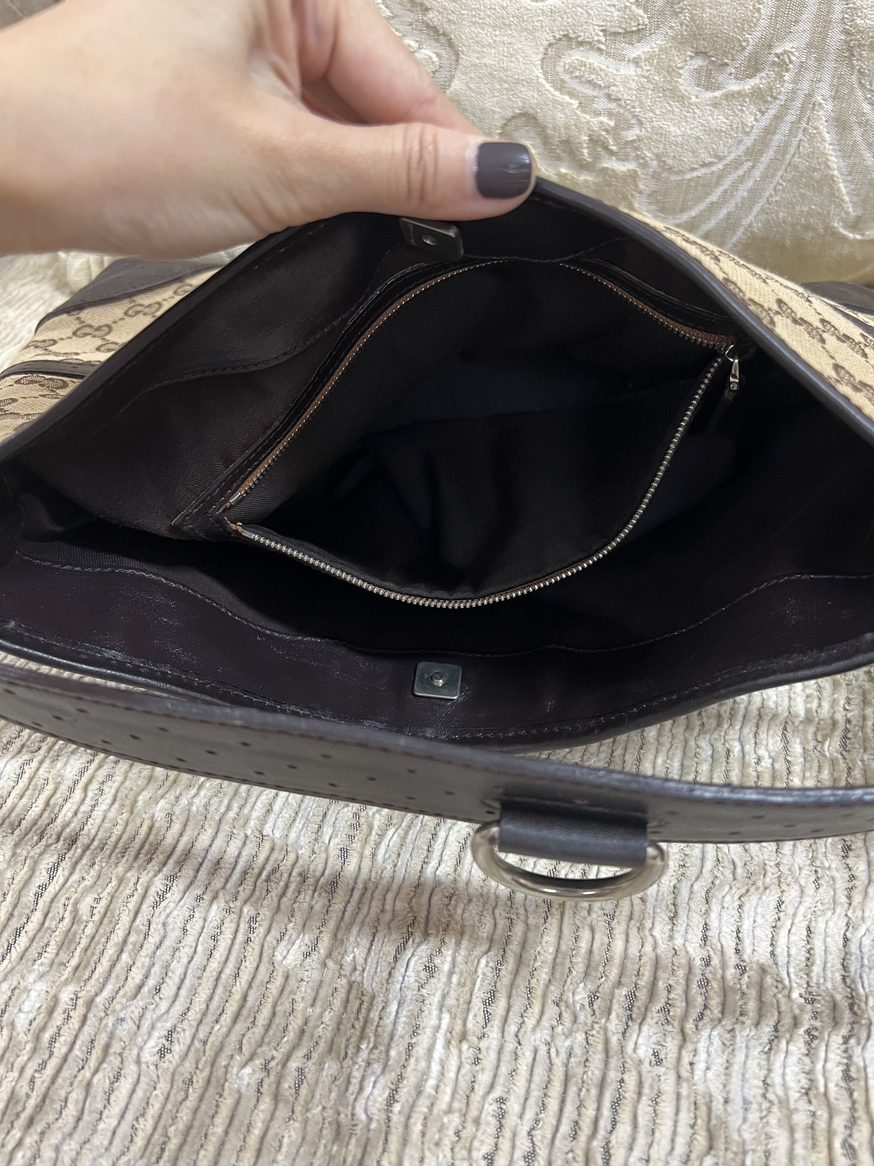 Gucci Gucci GG Logo Sherry Hobo Bag Size ONE SIZE - 5 Thumbnail
